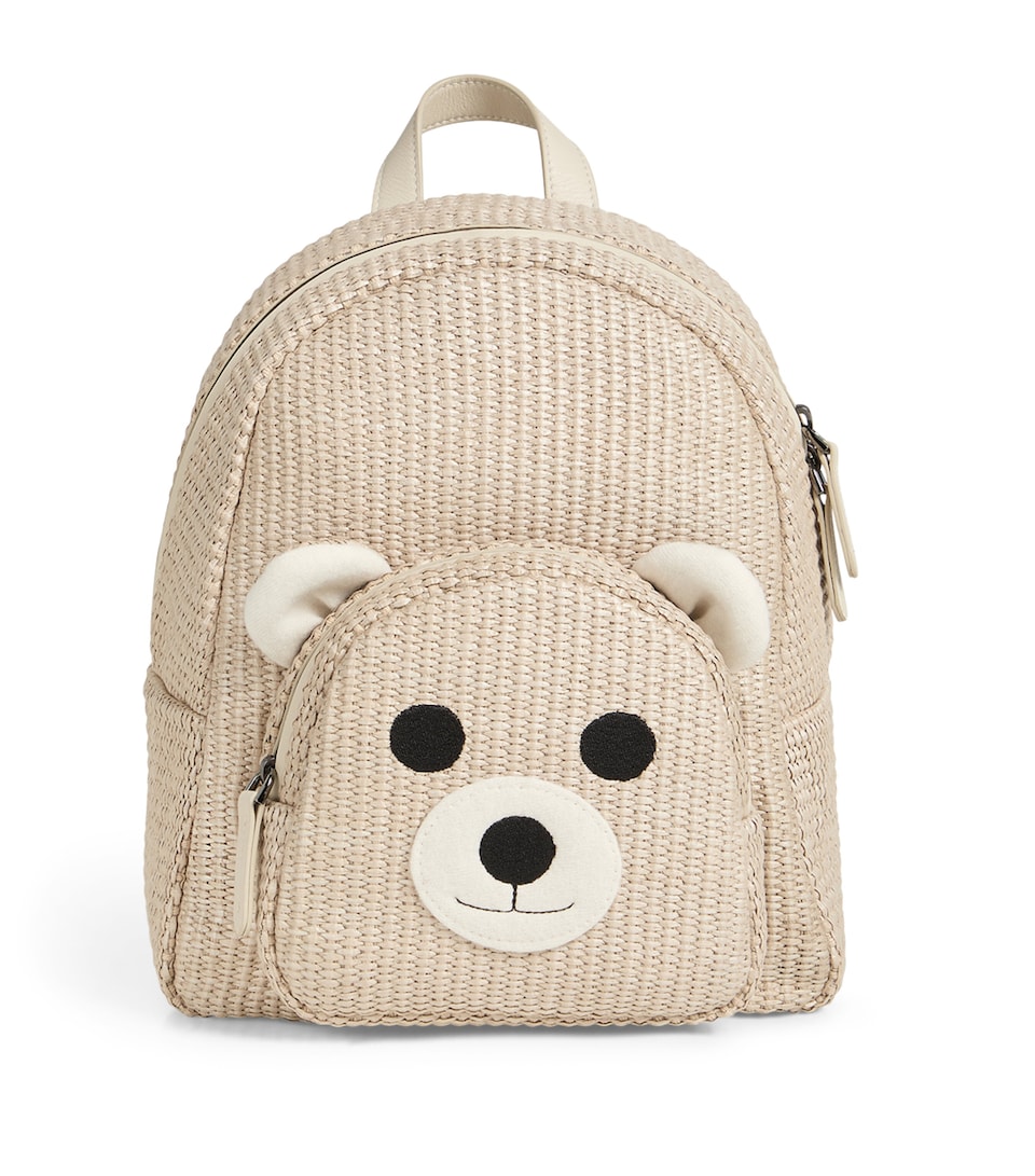 Raffia Bear Backpack