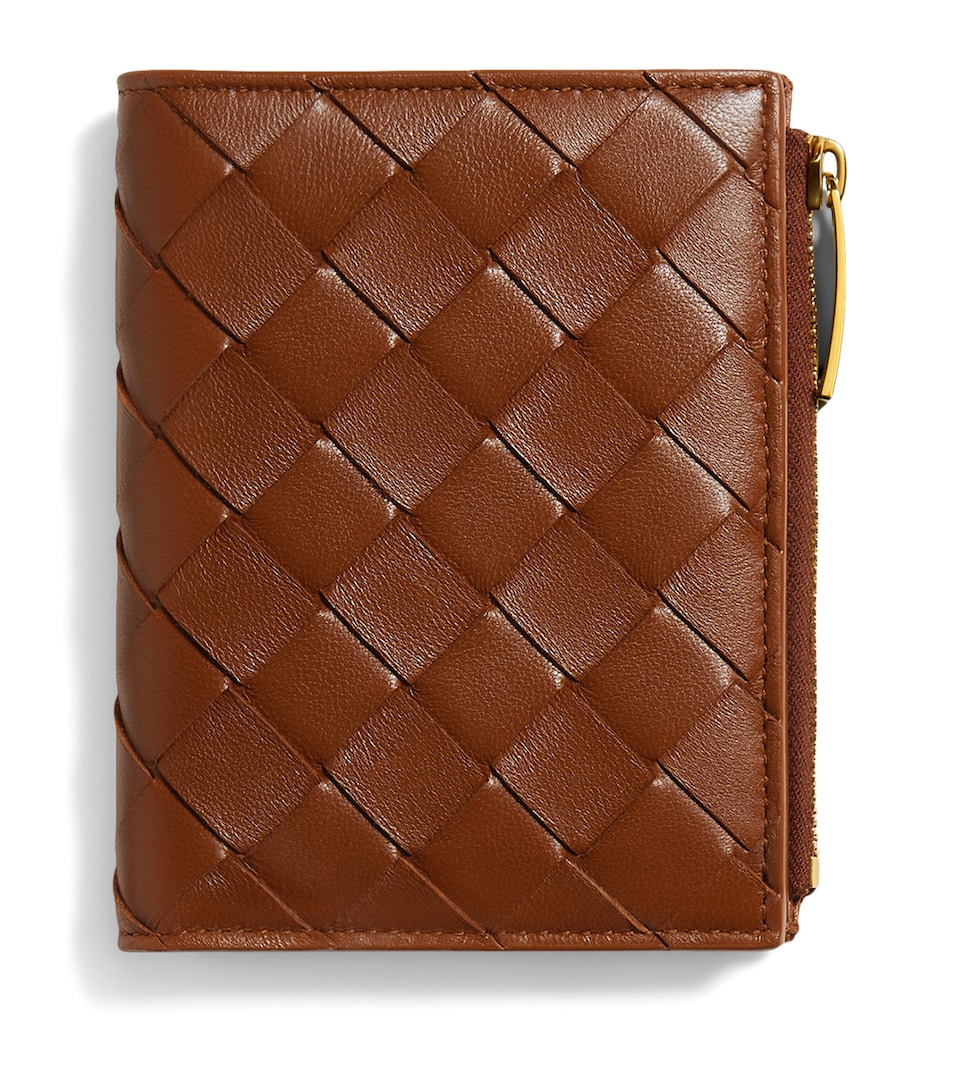 Bottega Veneta Small Leather Bifold Wallet