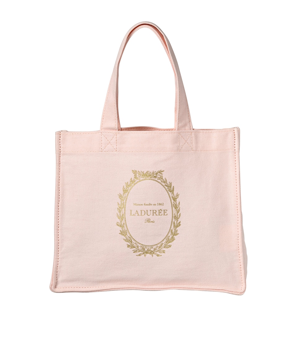 Mini Organic Cotton Logo Tote Bag