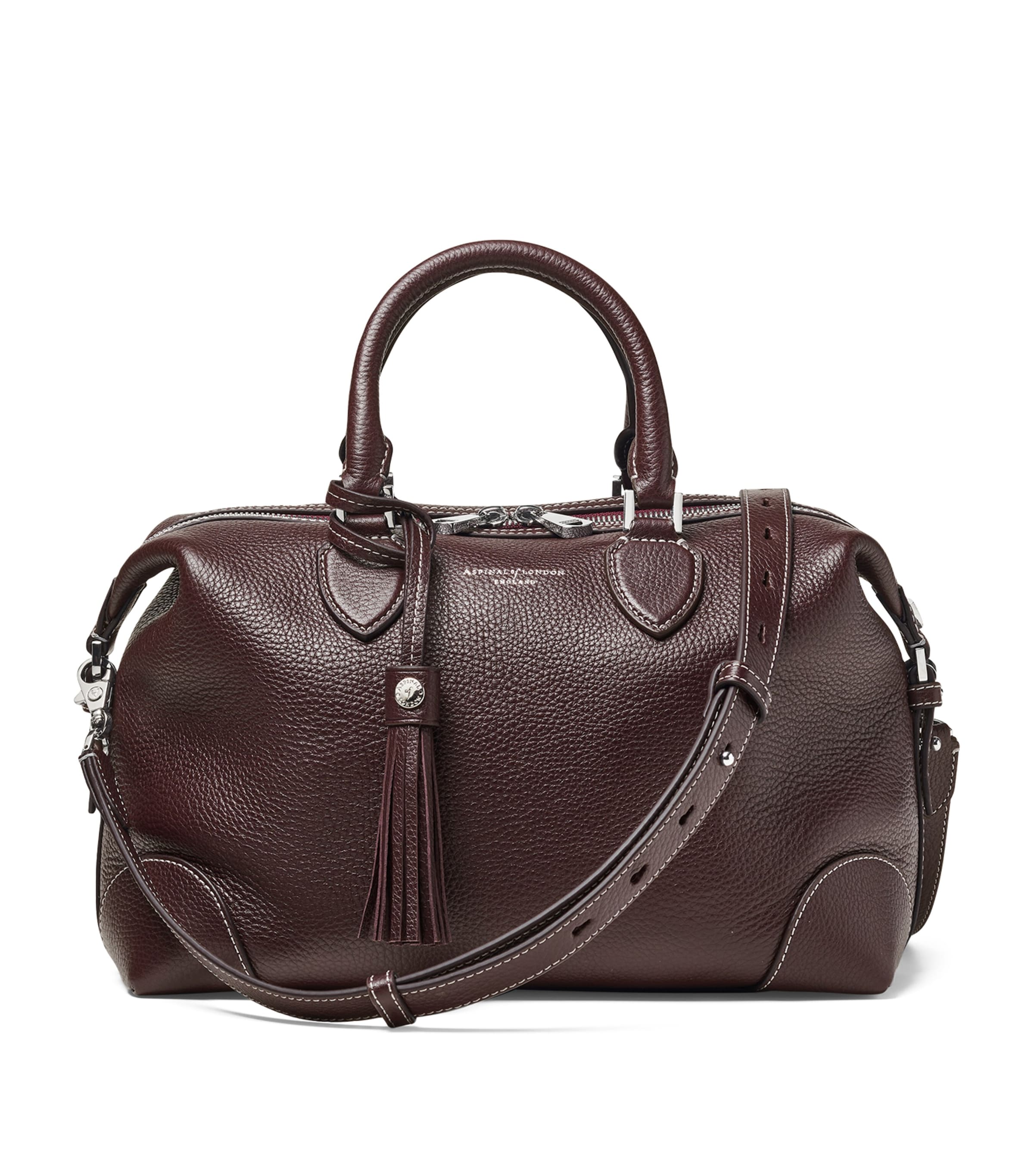 Leather Hudson Bowling Bag