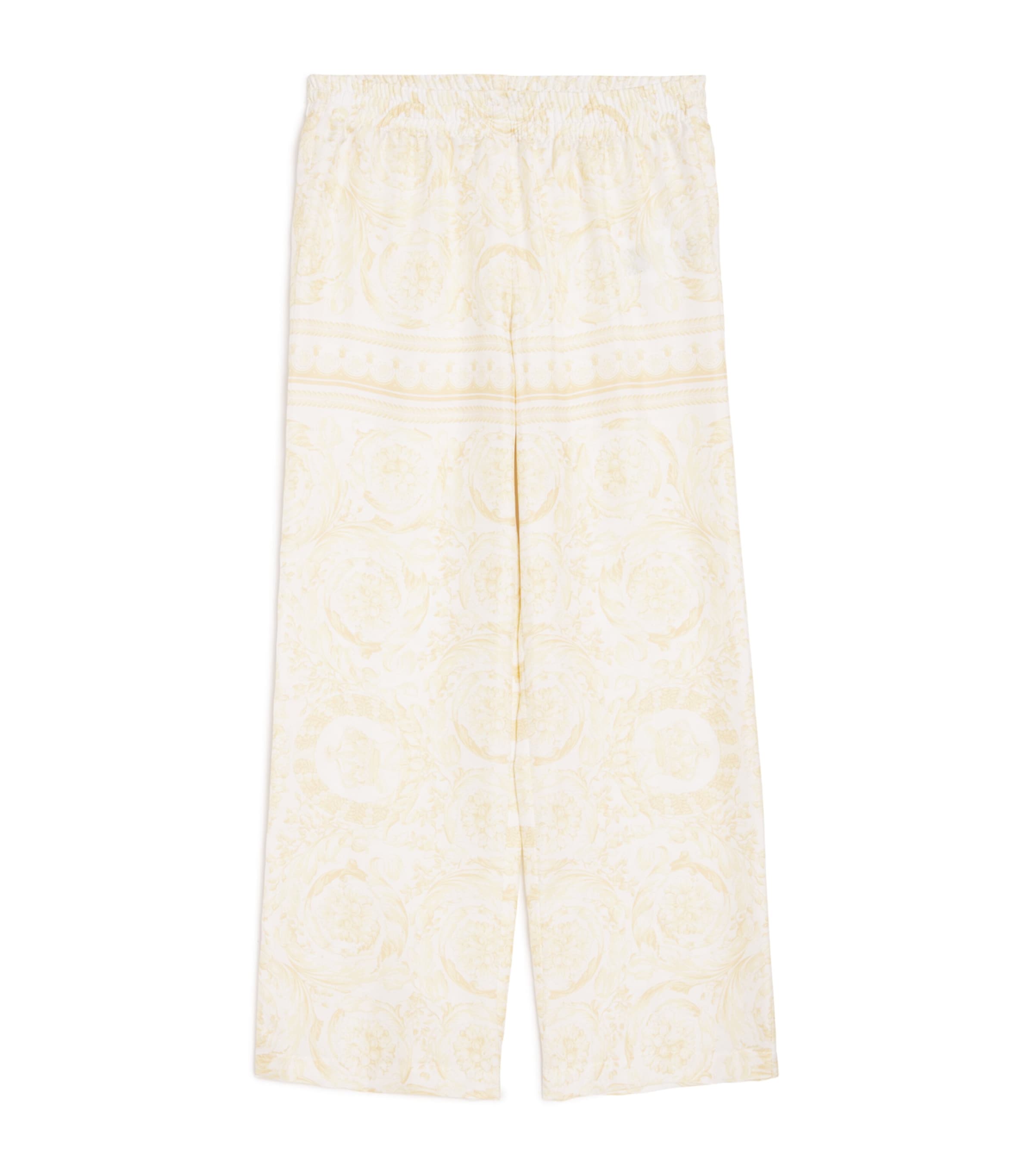 Silk Twill Barocco Trousers (6-14 Years)