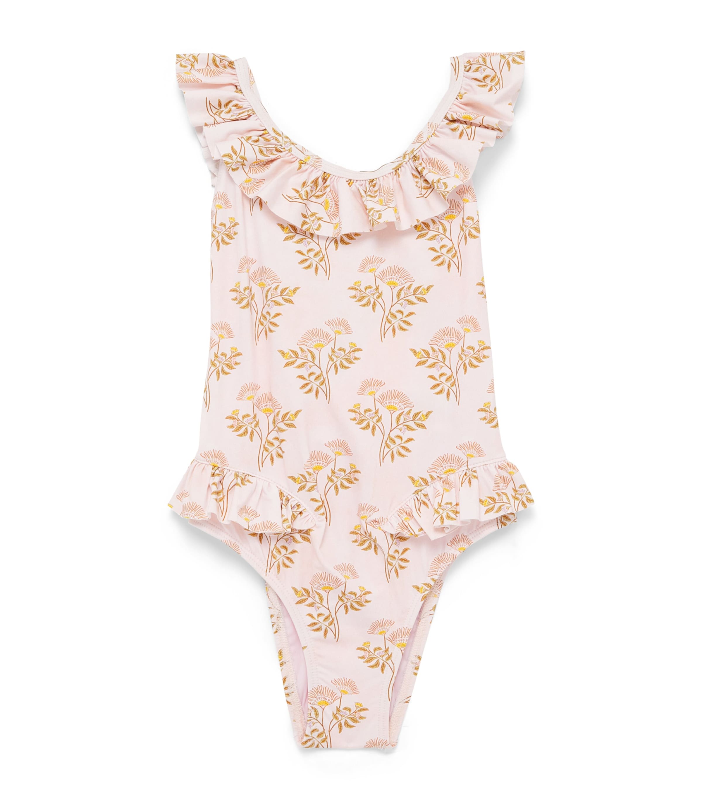 Lison Paris Jasmine One-Piece Swimsuit (4-12 Years) Rose Vert
