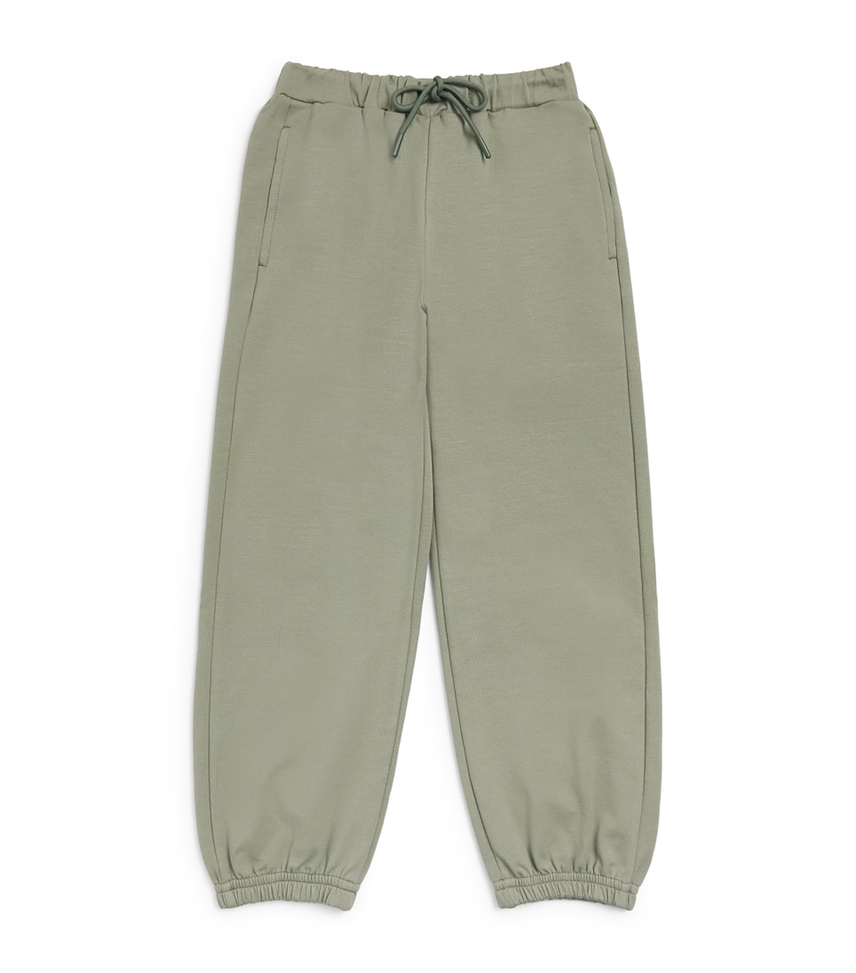 Il Gufo Cotton Cuffed Sweatpants (2-12 Years) Hunter Green