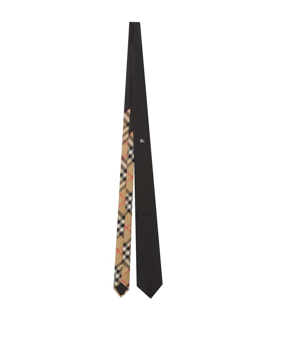 Burberry Silk EKD Tie Black