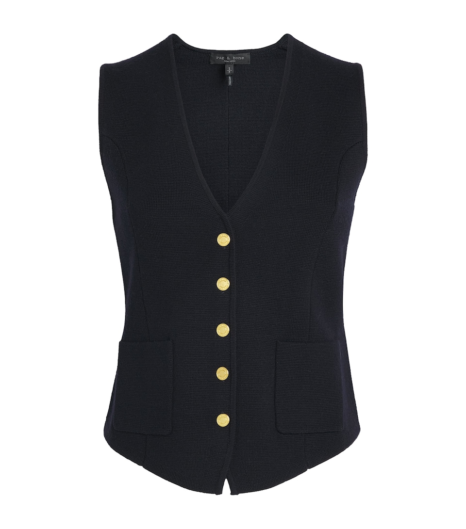Merino Wool Portia Sweater Vest