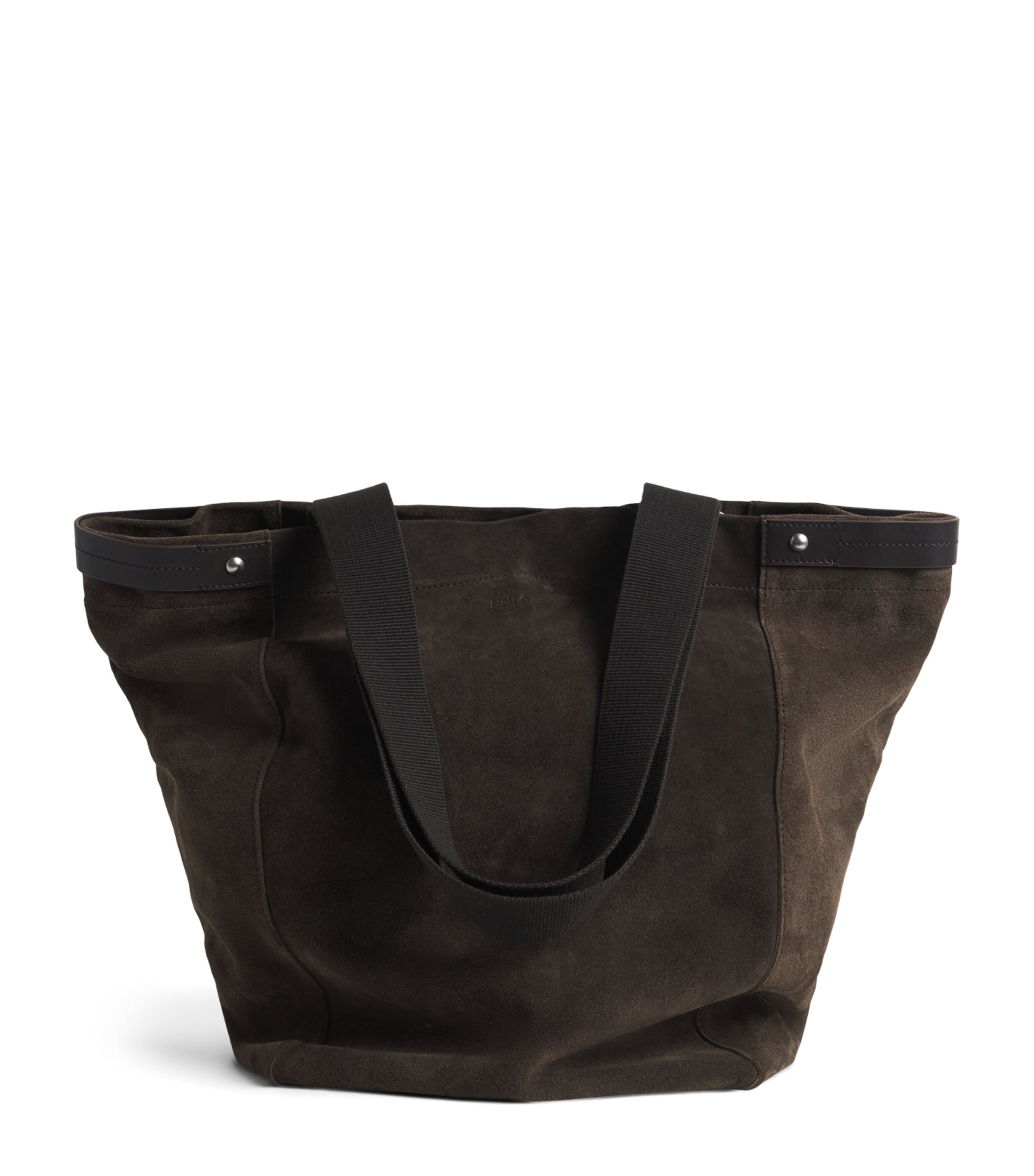 NN.07 Suede Tote Bag Deep Truffle