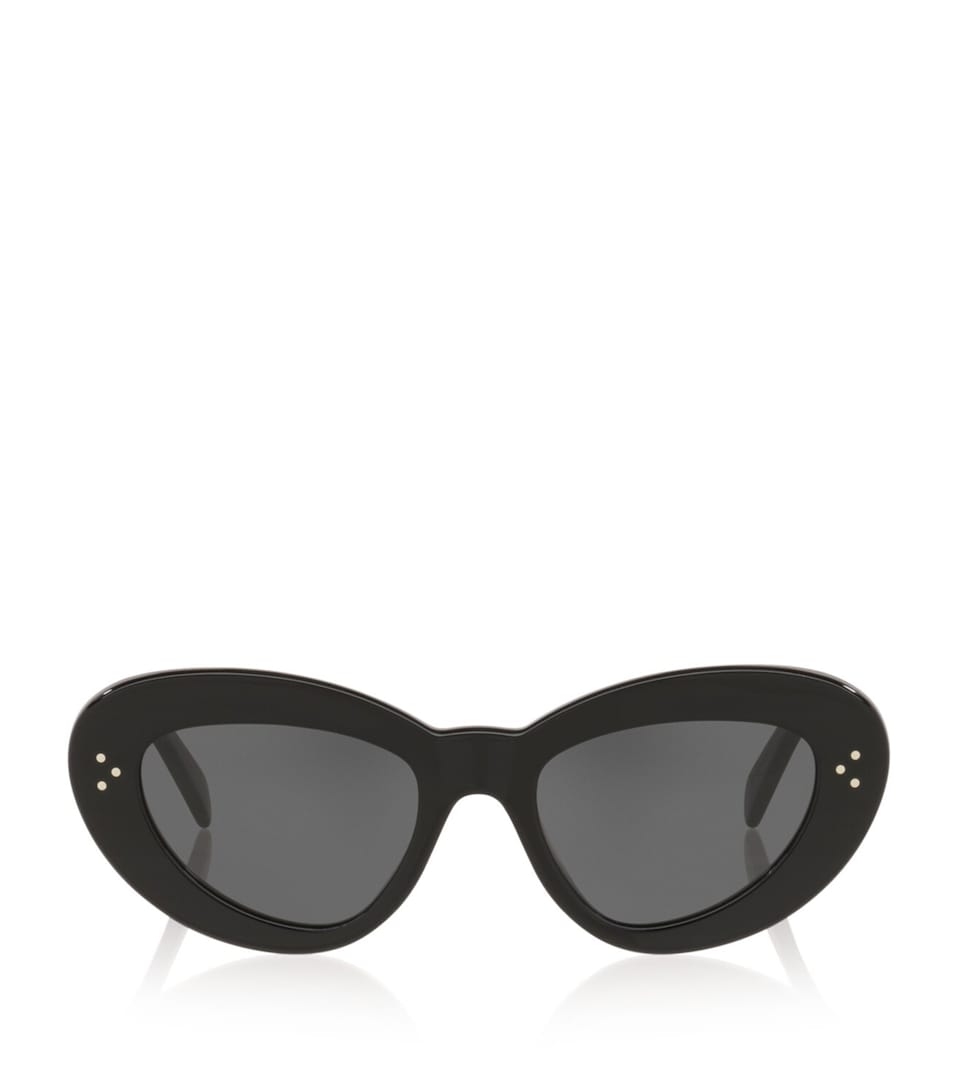 Celine Oversized Cat Eye 3 Dots Sunglasses