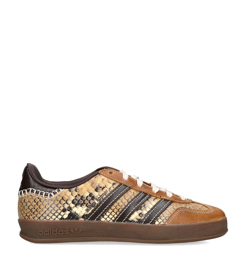 adidas x Wales Bonner Snake Gazelle Sneakers Beige Comb