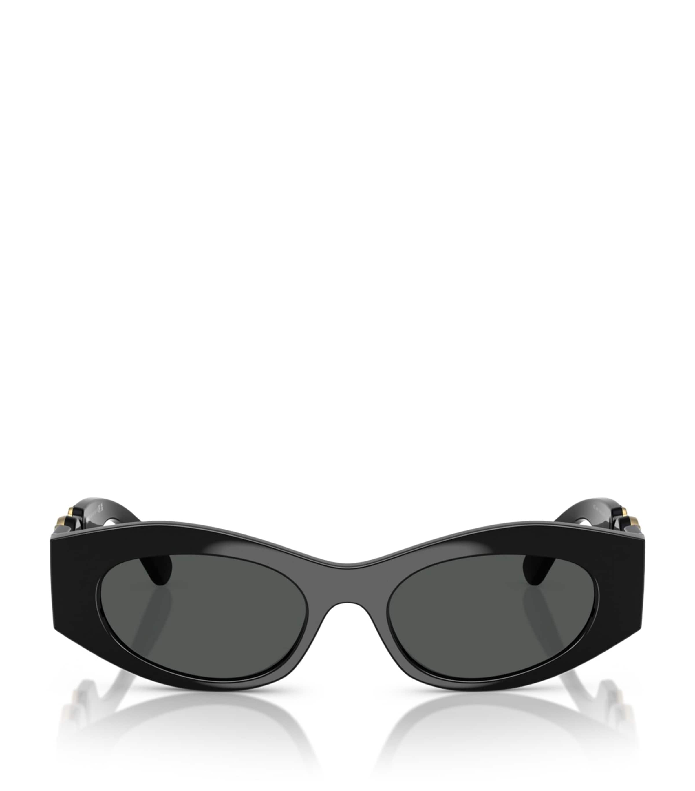 Versace Acetate Oval Sunglasses