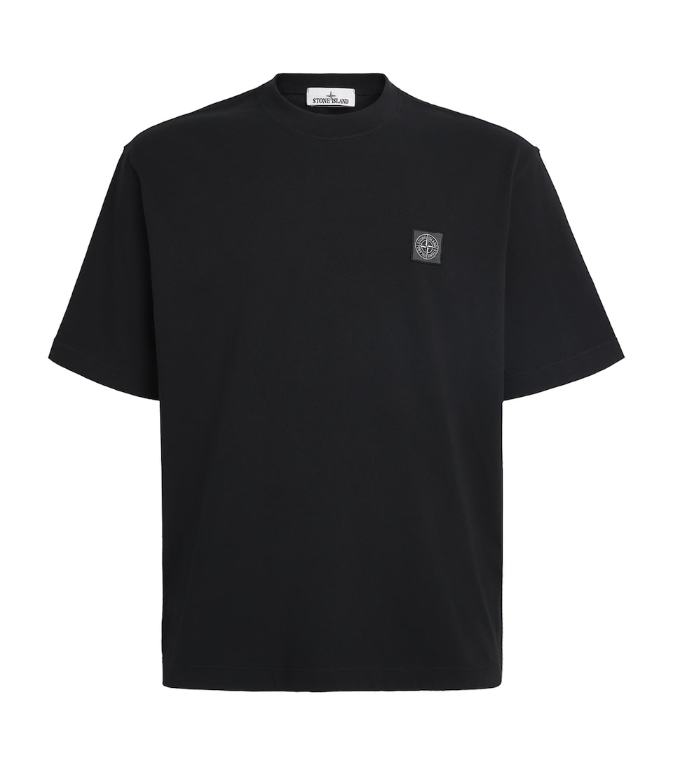 Stone Island Mens Organic Cotton Ghost T-Shirt