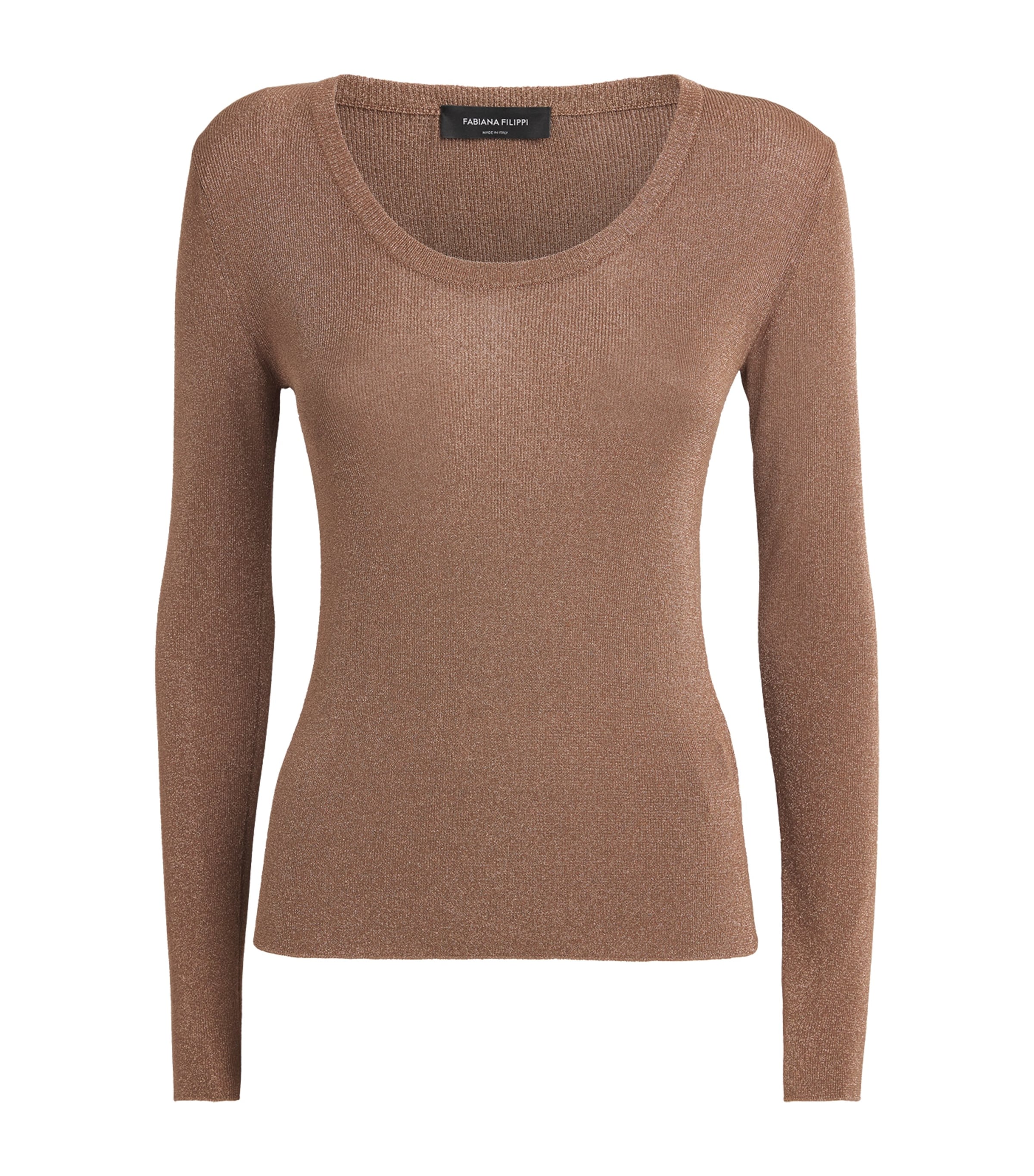 Metallic Slim Fit Sweater
