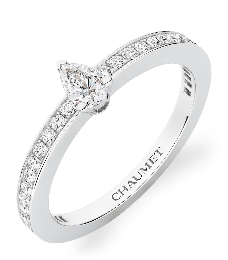 Chaumet Platinum and Diamond Joséphine Éclat d’Éternit Ring Platinum
