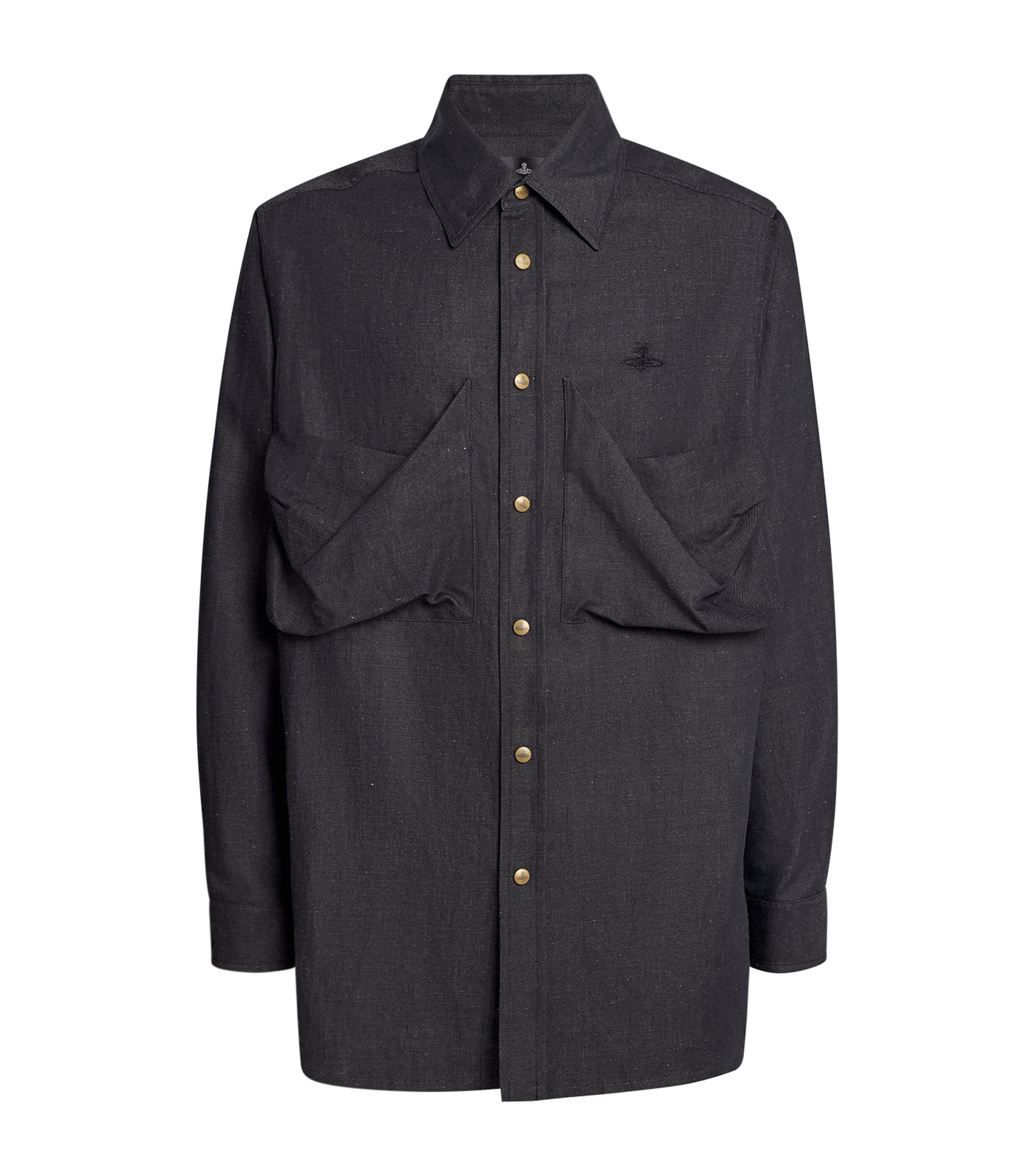 Cotton-Linen Achilles Overshirt