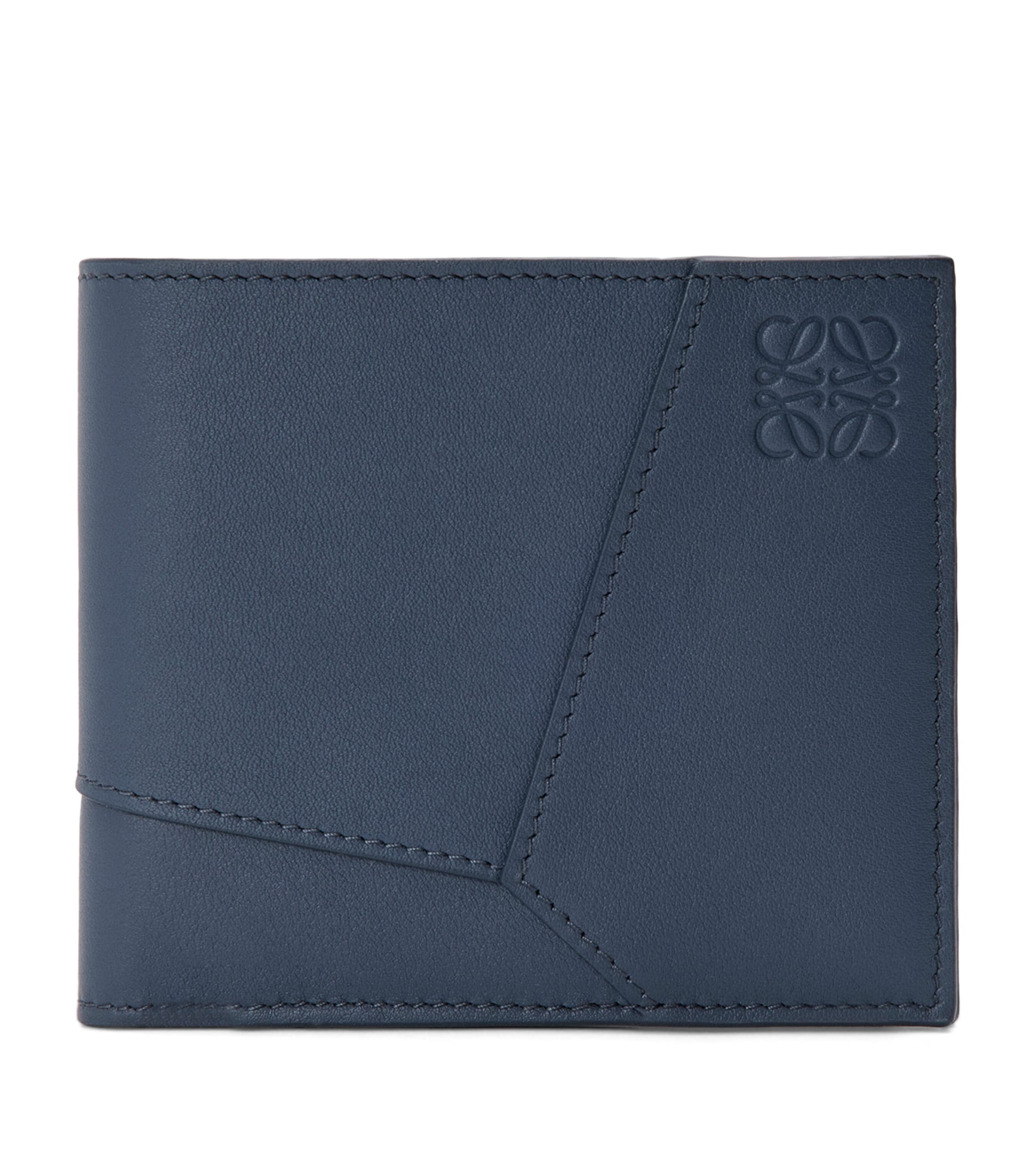 【無料郵送/関税込/正規品】 Loewe Anagram Plain Card Holder I Loewe Anagram Jacquard Canvas and Leather Plain Card Holder