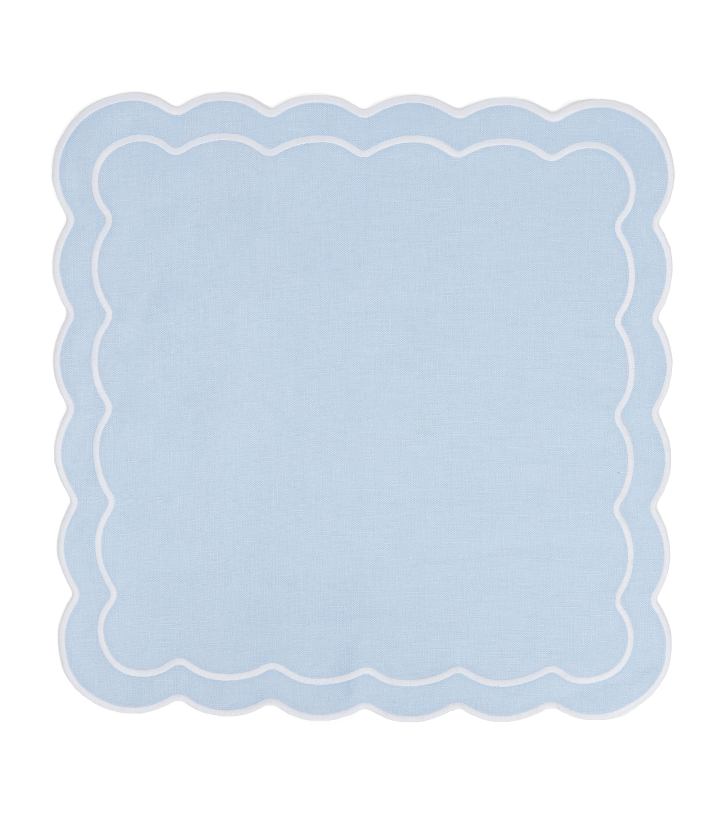 Set of 4 Bella Blue Napkins (50cm x 50cm)