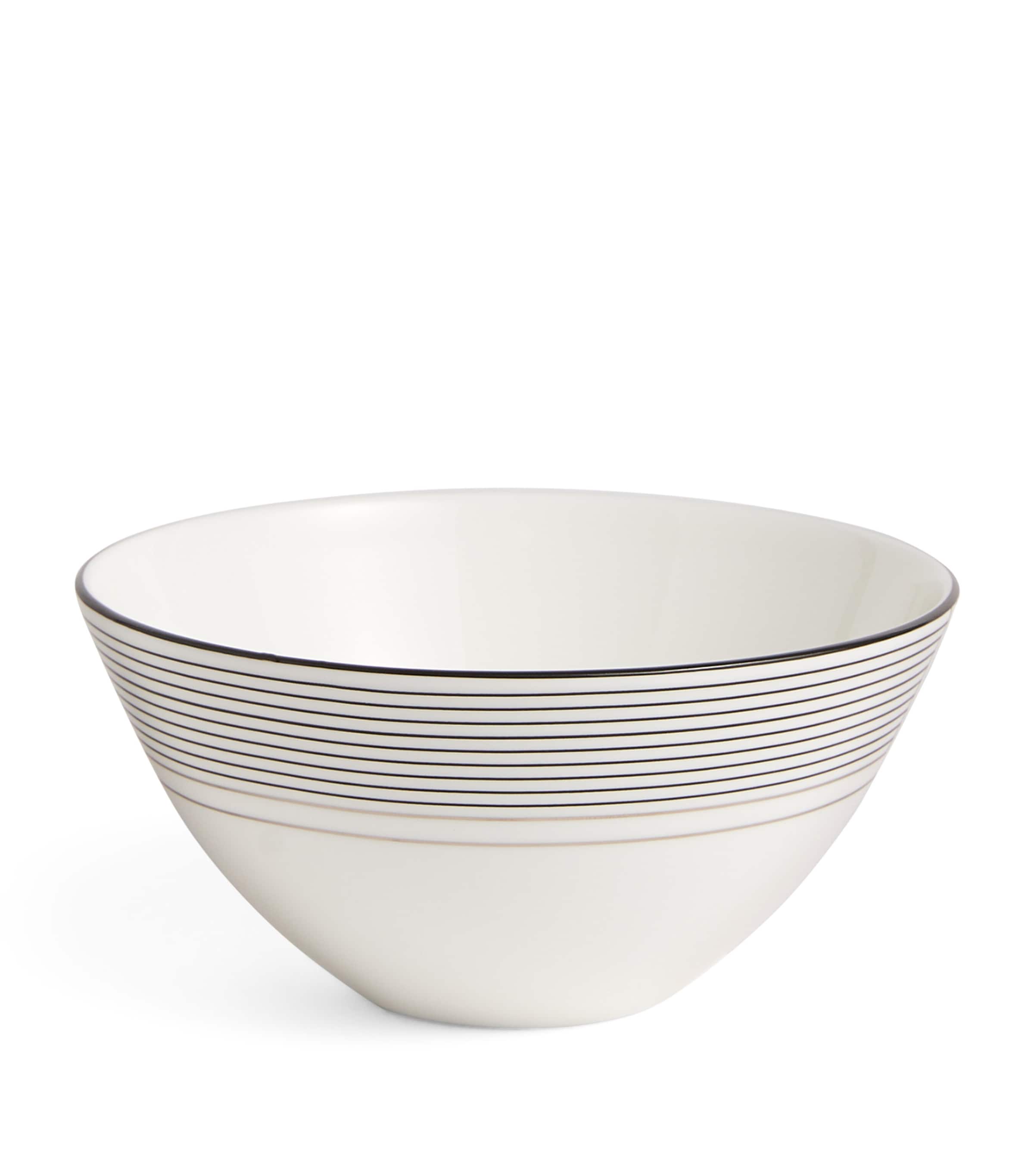 Wedgwood x Vera Wang Luxe Graphite Bowl (12cm) White