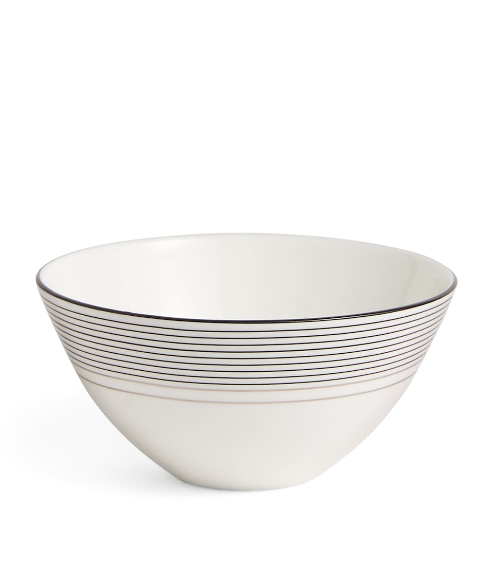 Wedgwood x Vera Wang Luxe Graphite Bowl (12cm) White