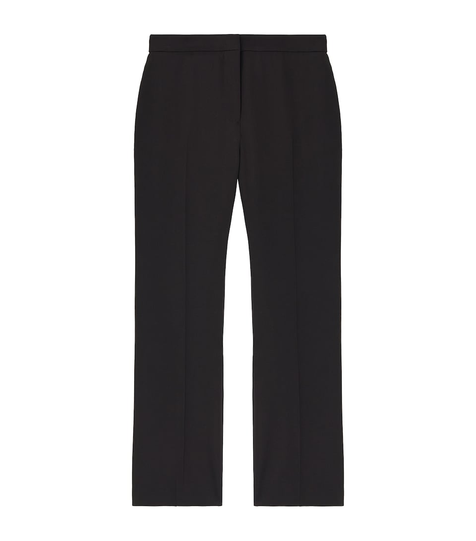 Wool Cigarette Trousers