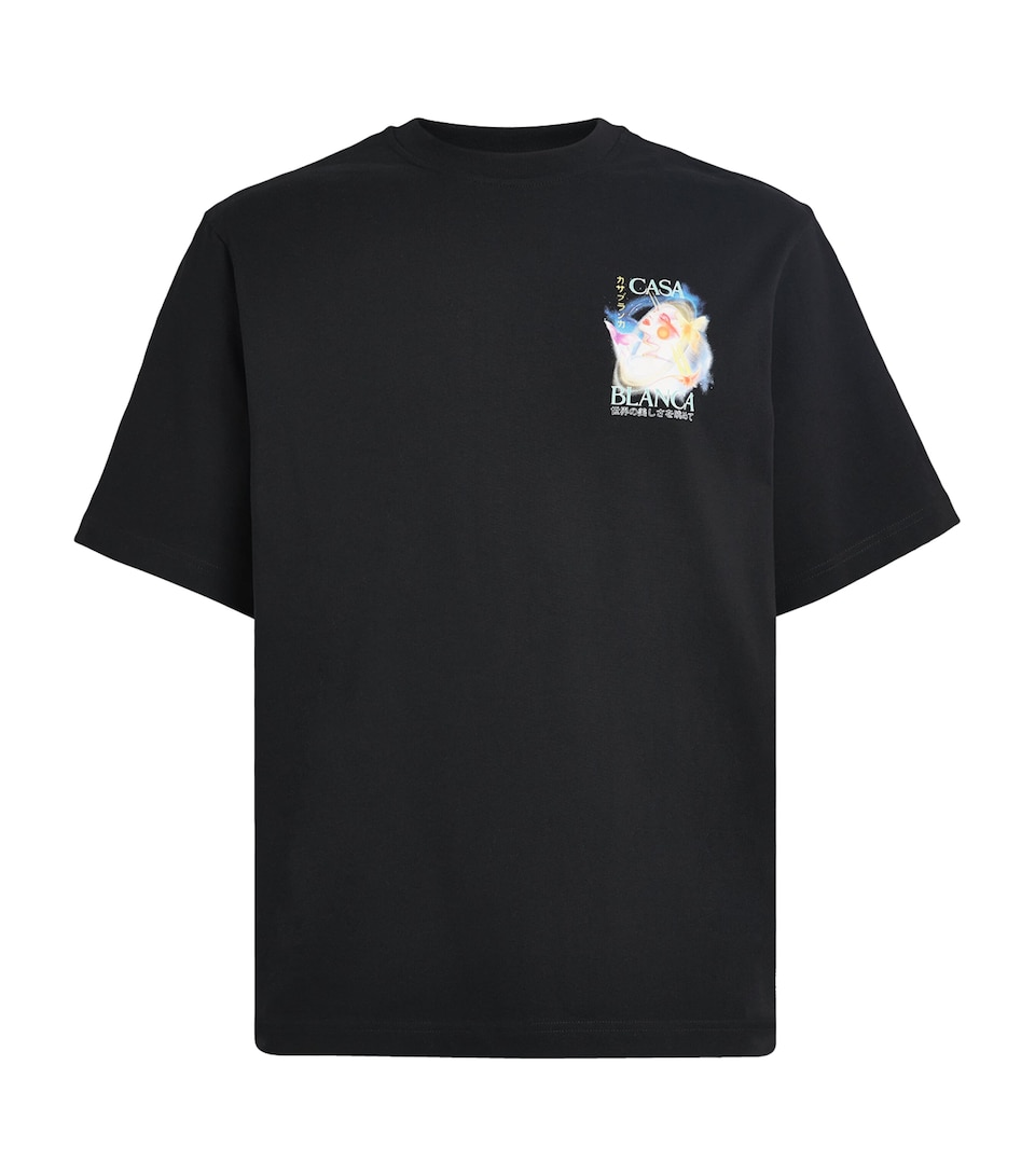 Galactic Connection Printed T-Shirt