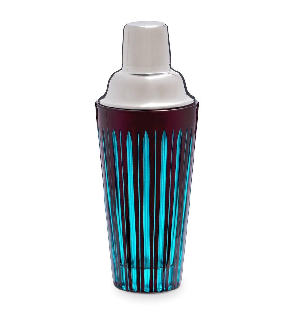 L'Objet Porcelain Prism Cocktail Shaker Bordeaux