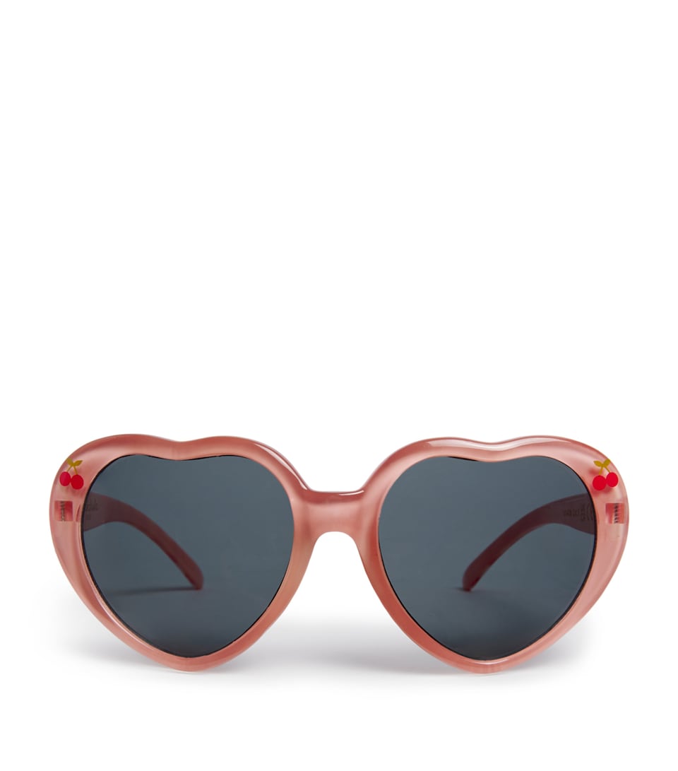 Rockahula Cherry Heart Sunglasses Pink