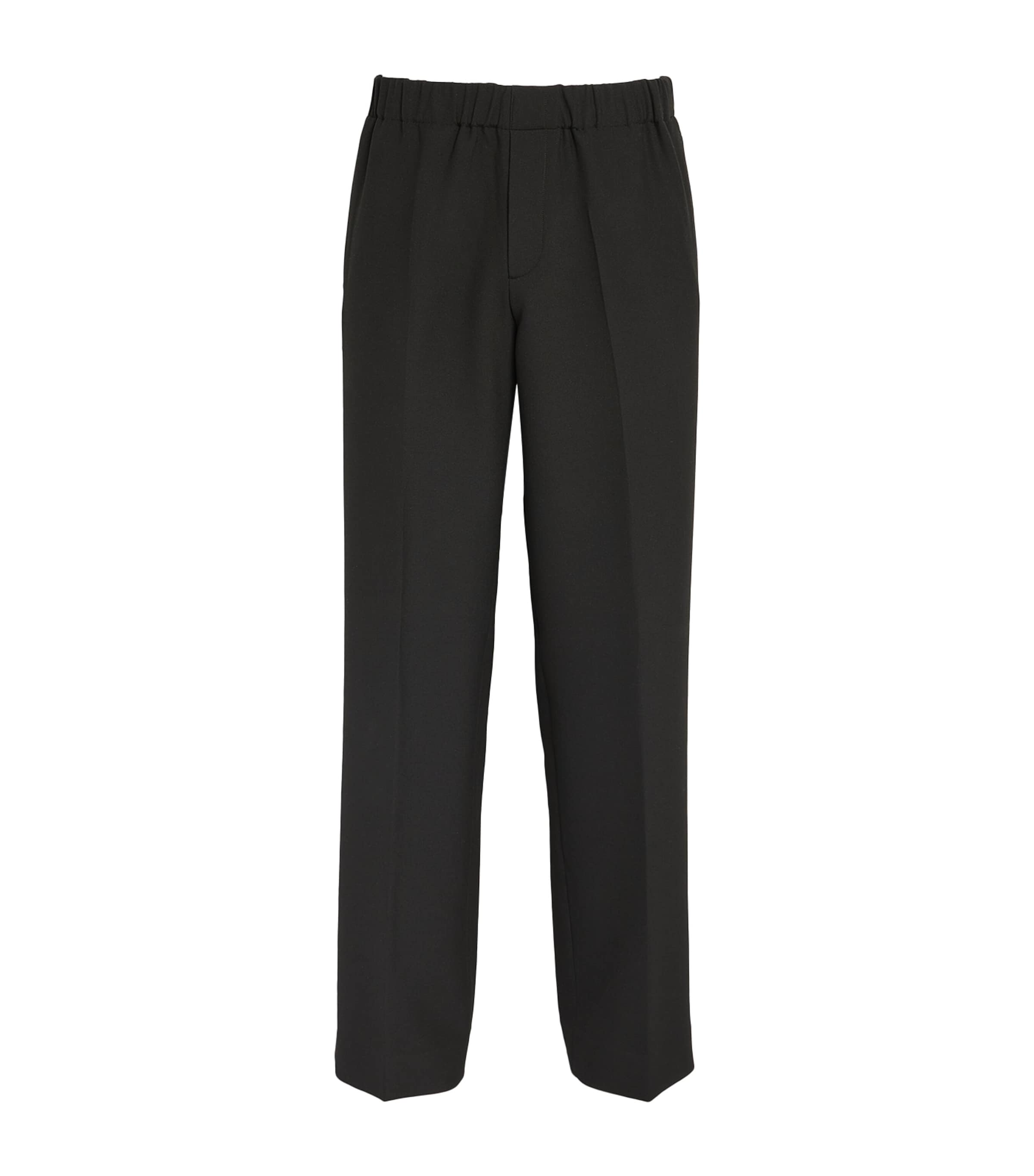 Max Mara Virgin Wool Wide-Leg Trousers | Harrods US