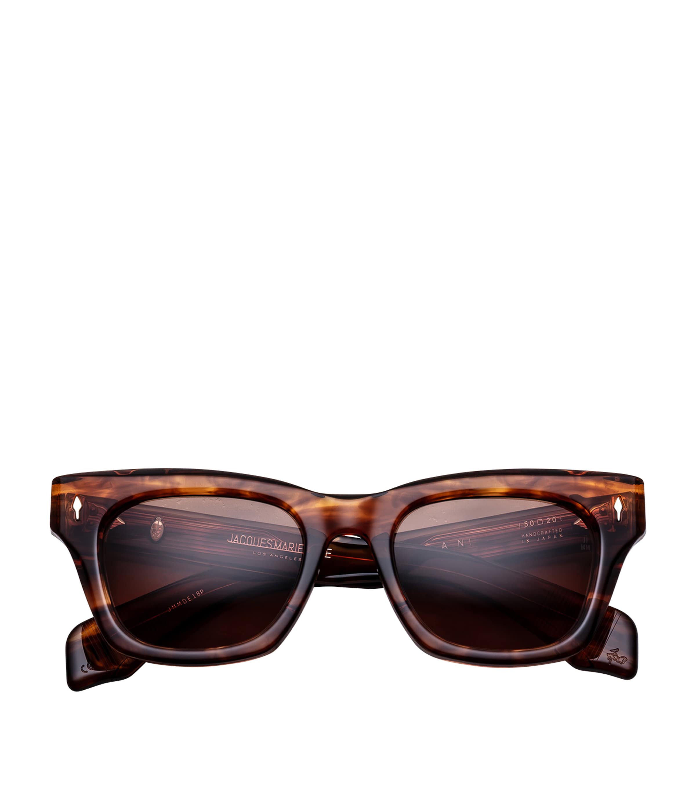 Jacques Marie Mage Acetate Dealan Sunglasses Dark Tuscan