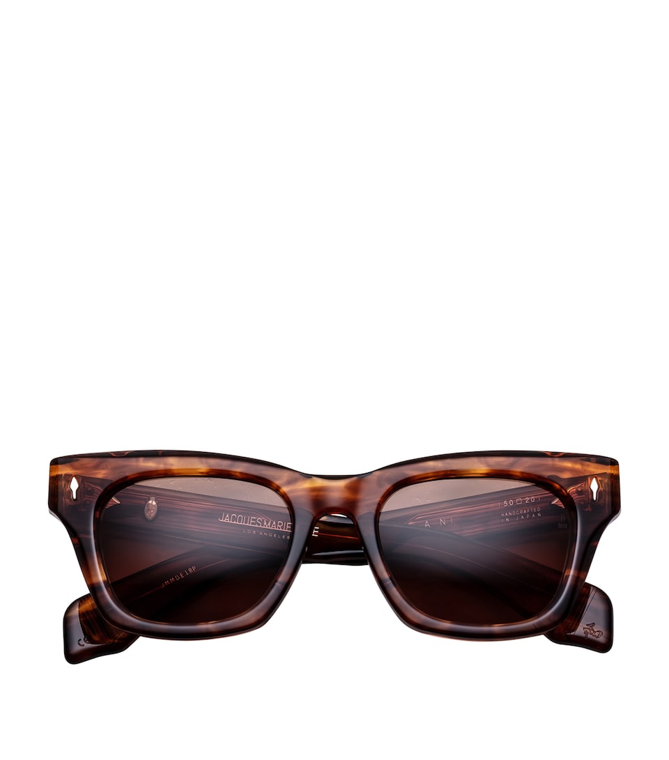 Jacques Marie Mage Acetate Dealan Sunglasses Dark Tuscan
