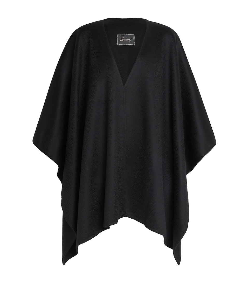 Cashmere Double-Faced Cape