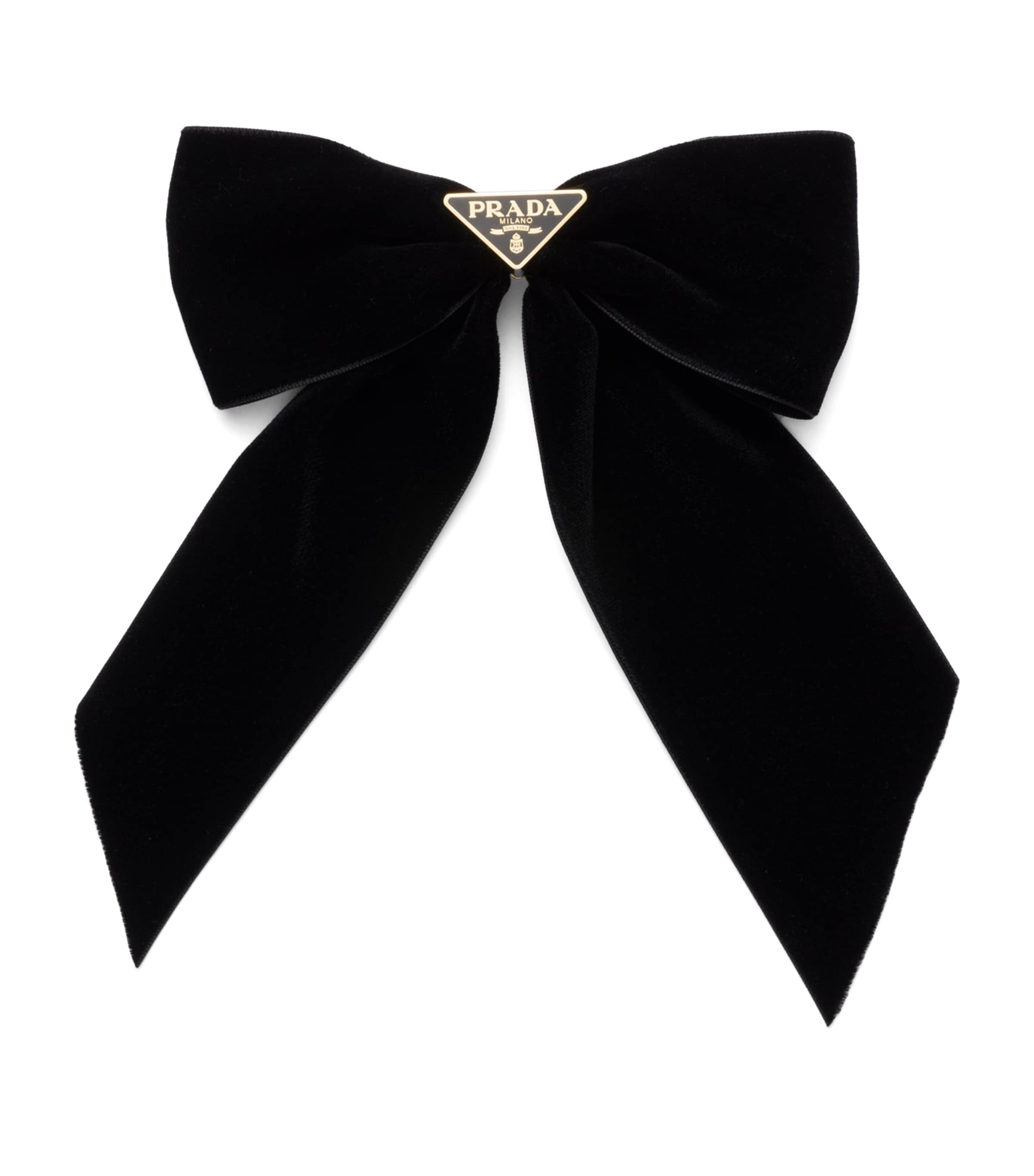 Velvet Bow Hair Clip