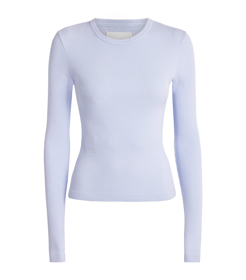 Cotton Pilar Waffle T-Shirt