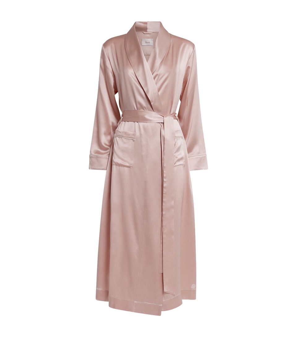 Silk Satin Robe