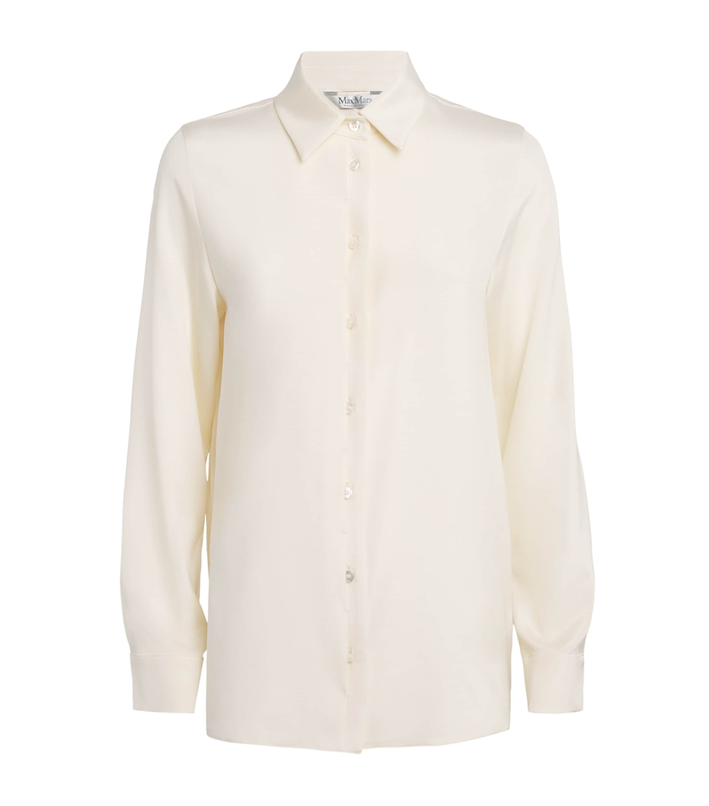 Stretch Silk Cady Shirt