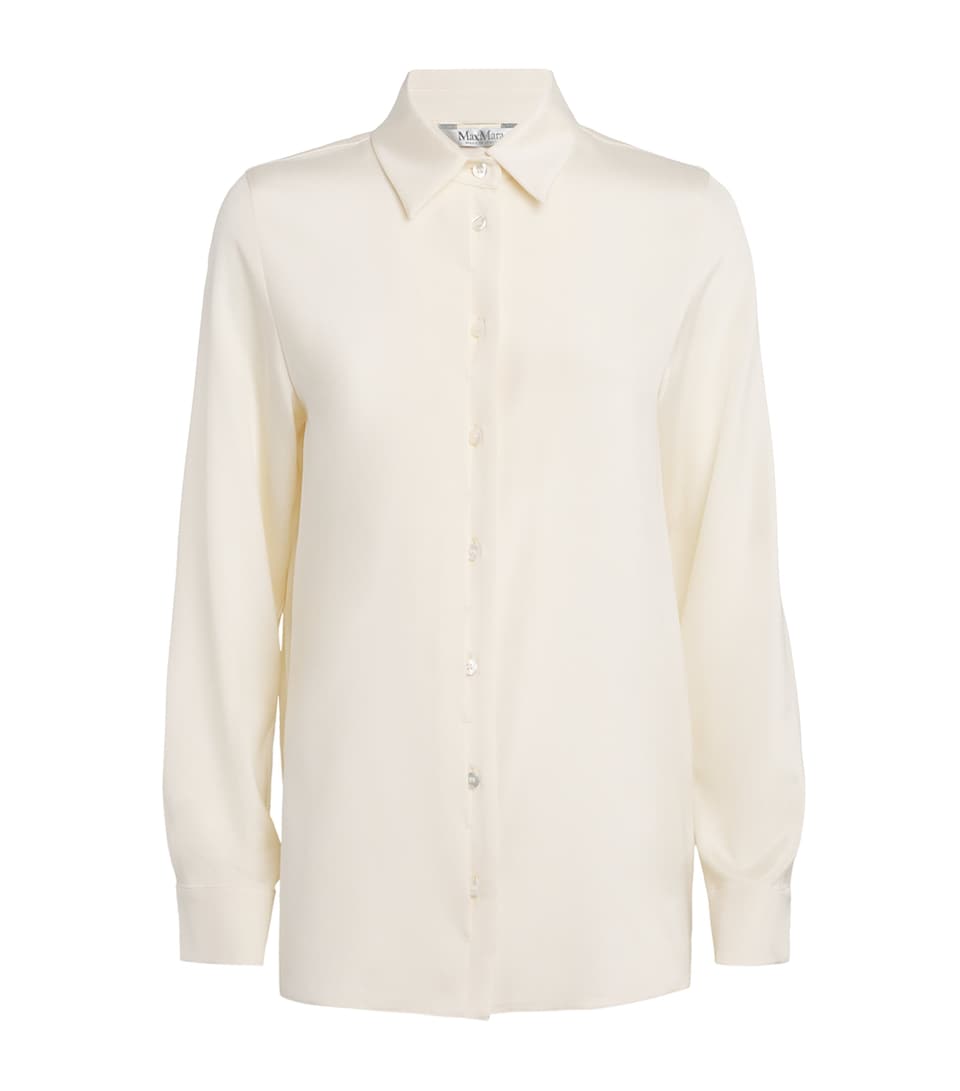 Stretch Silk Cady Shirt