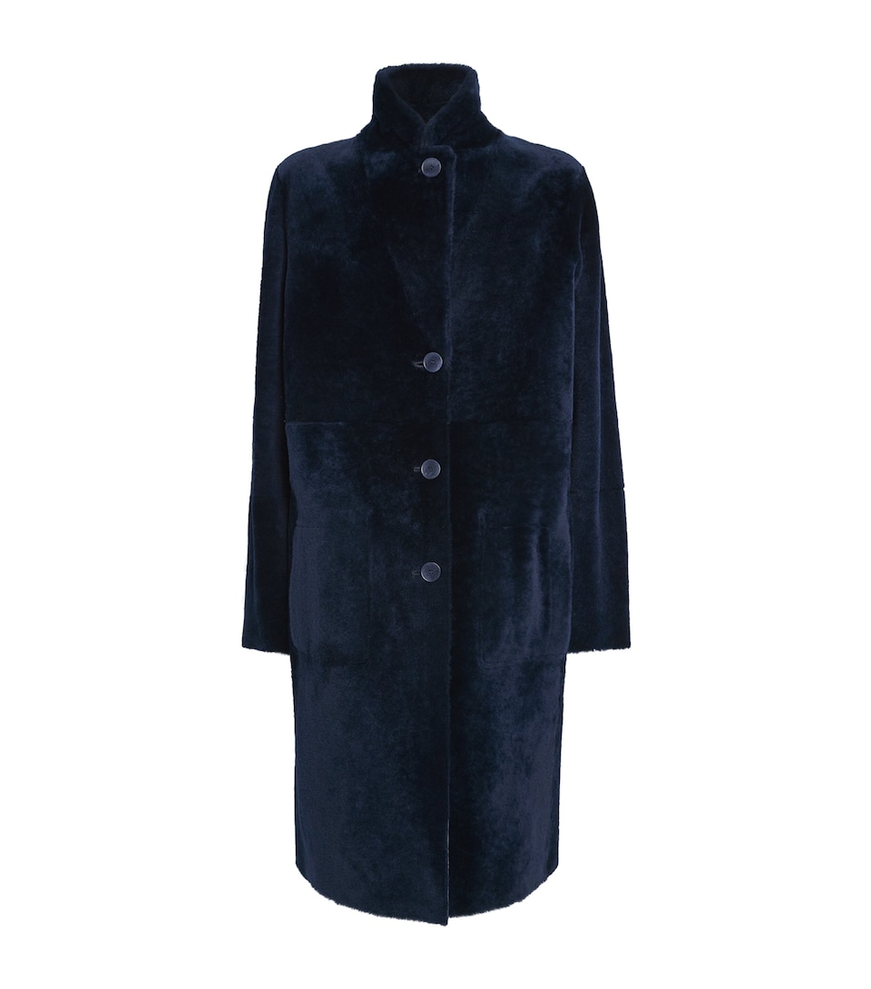 Shearling Reversible Brittany Coat