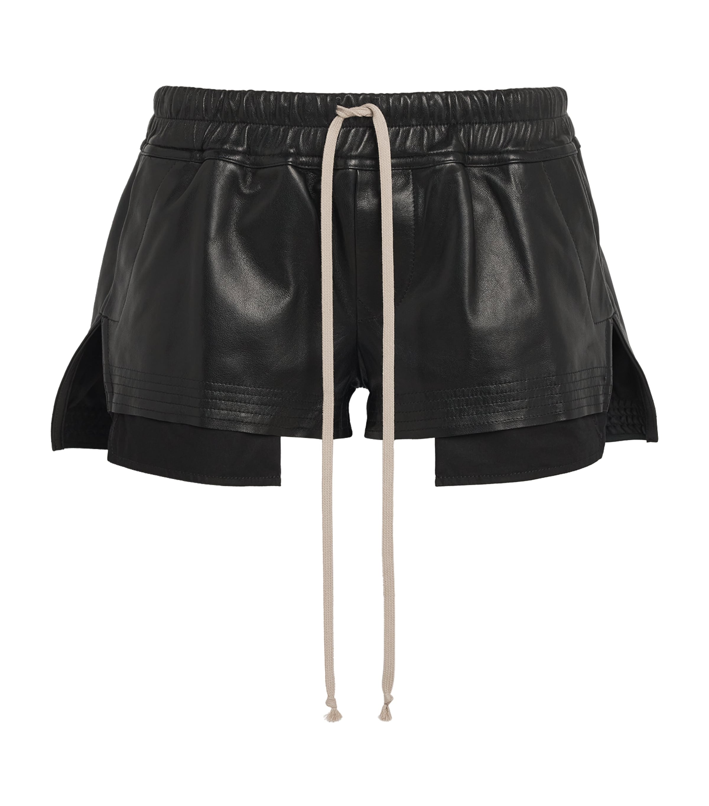 Rick Owens Womens Fox Boxer Shorts Black