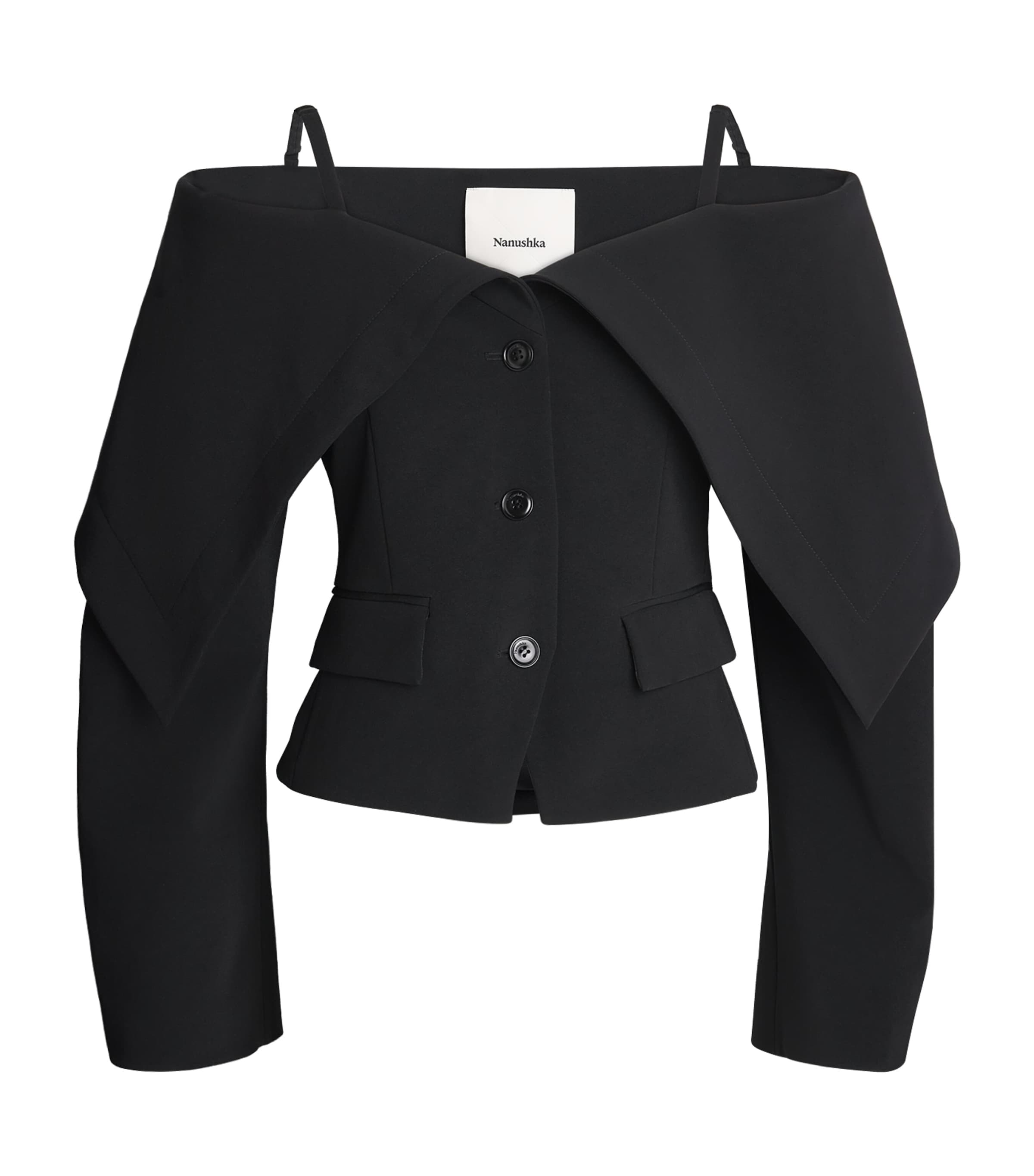 Fold-Over Amantha Blazer