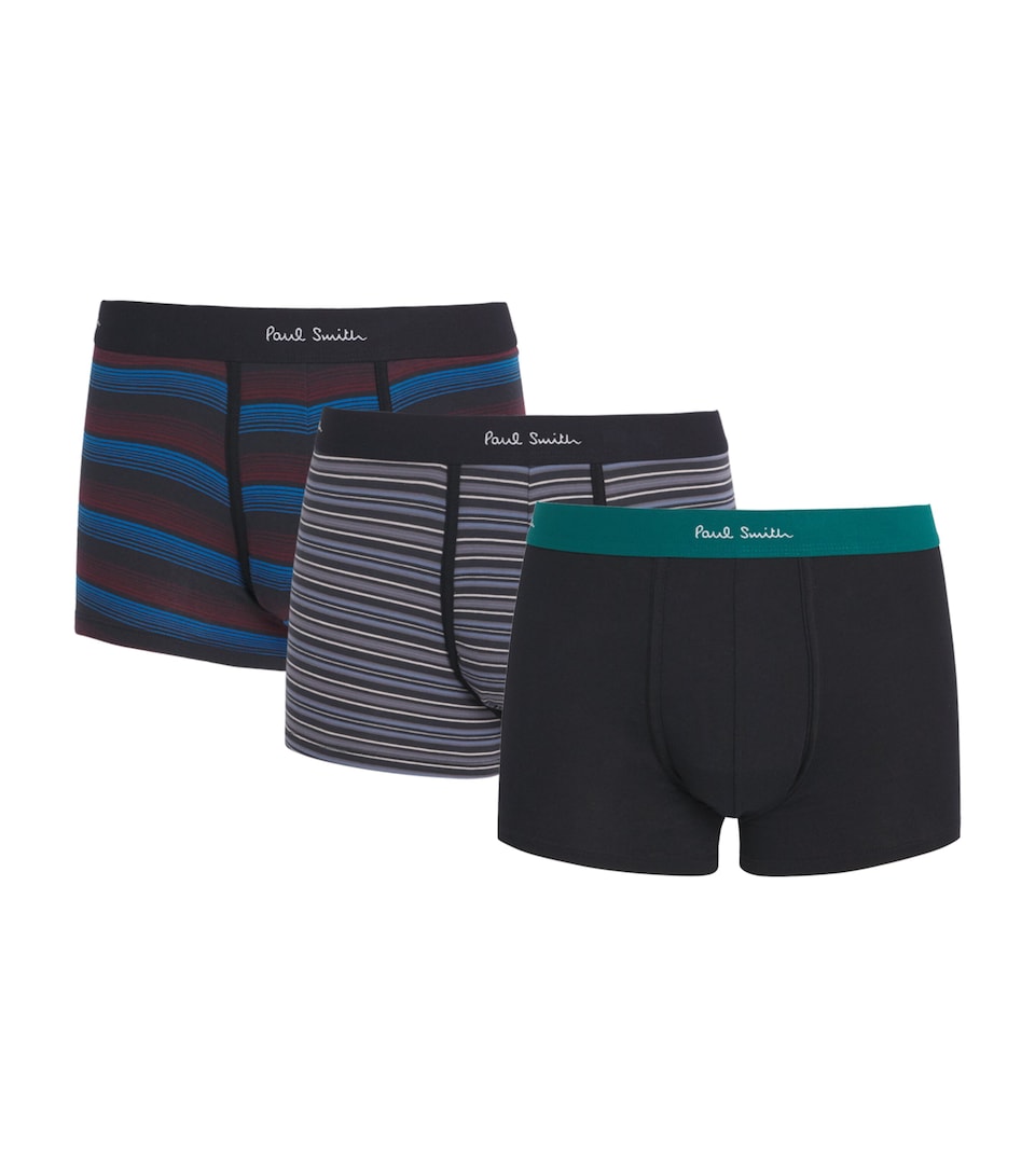 Stretch-Cotton Trunks (Pack of 3)