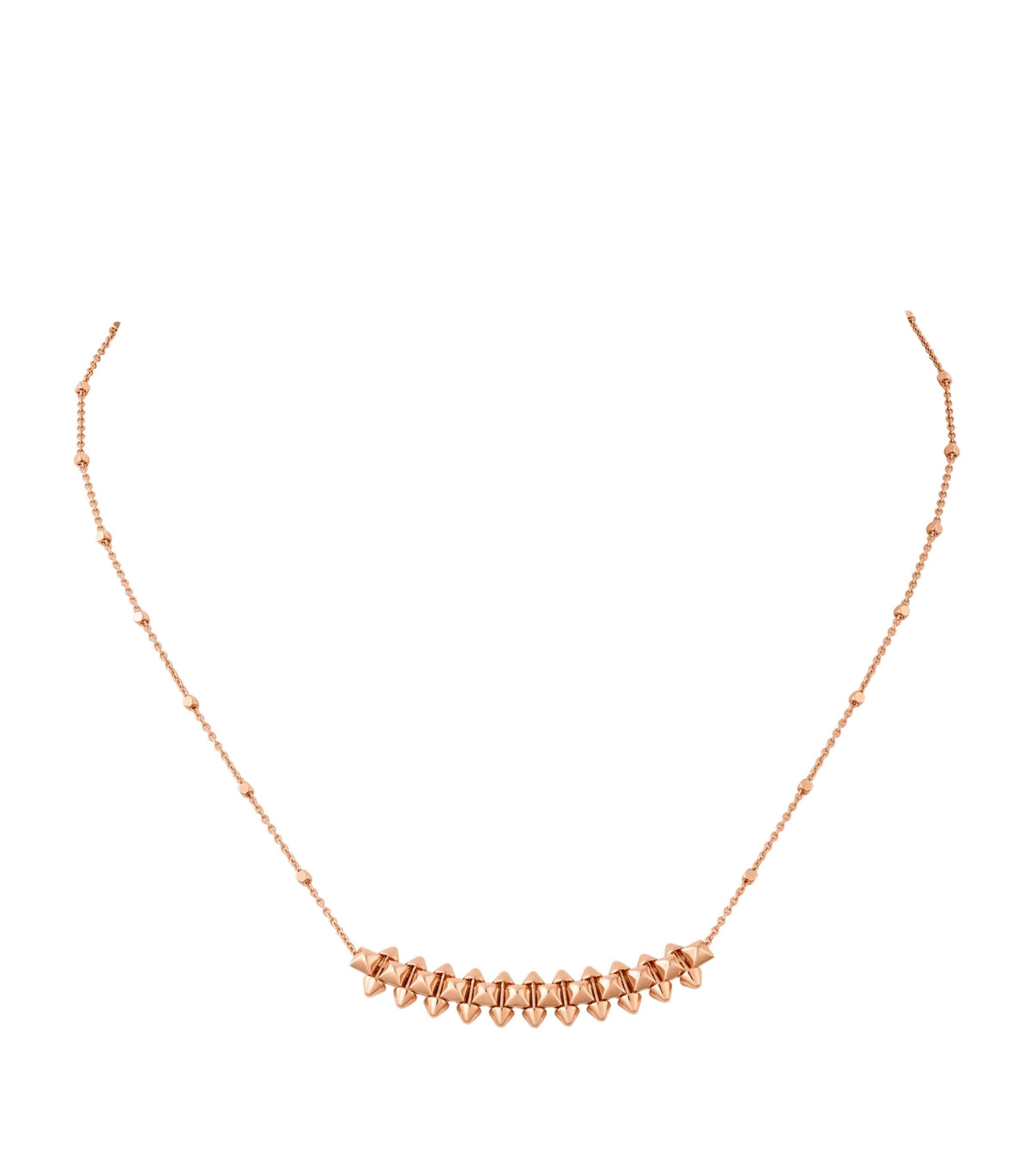 Medium Rose Gold Clash de Cartier Necklace