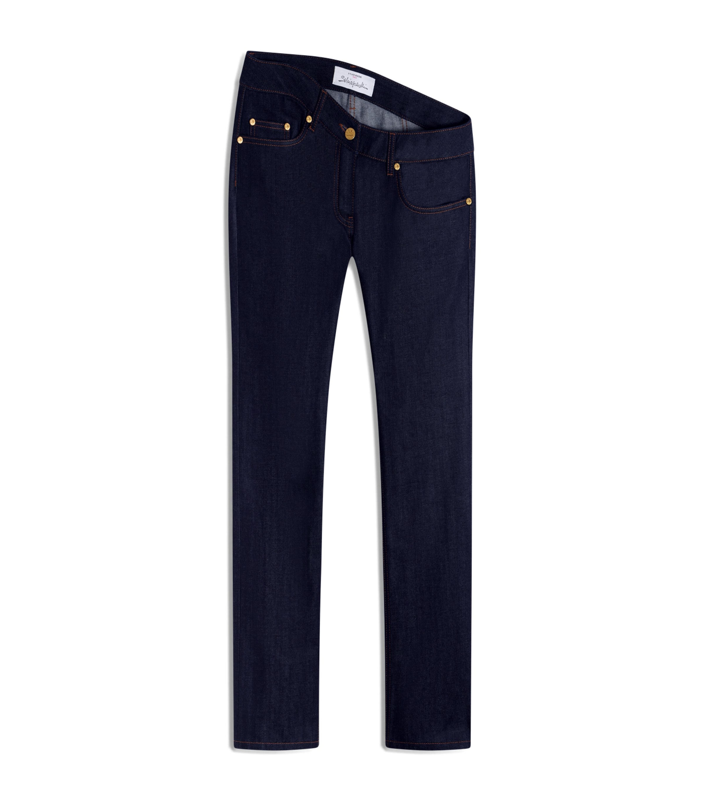 Schiaparelli Womens Denim Wave Jeans Blue