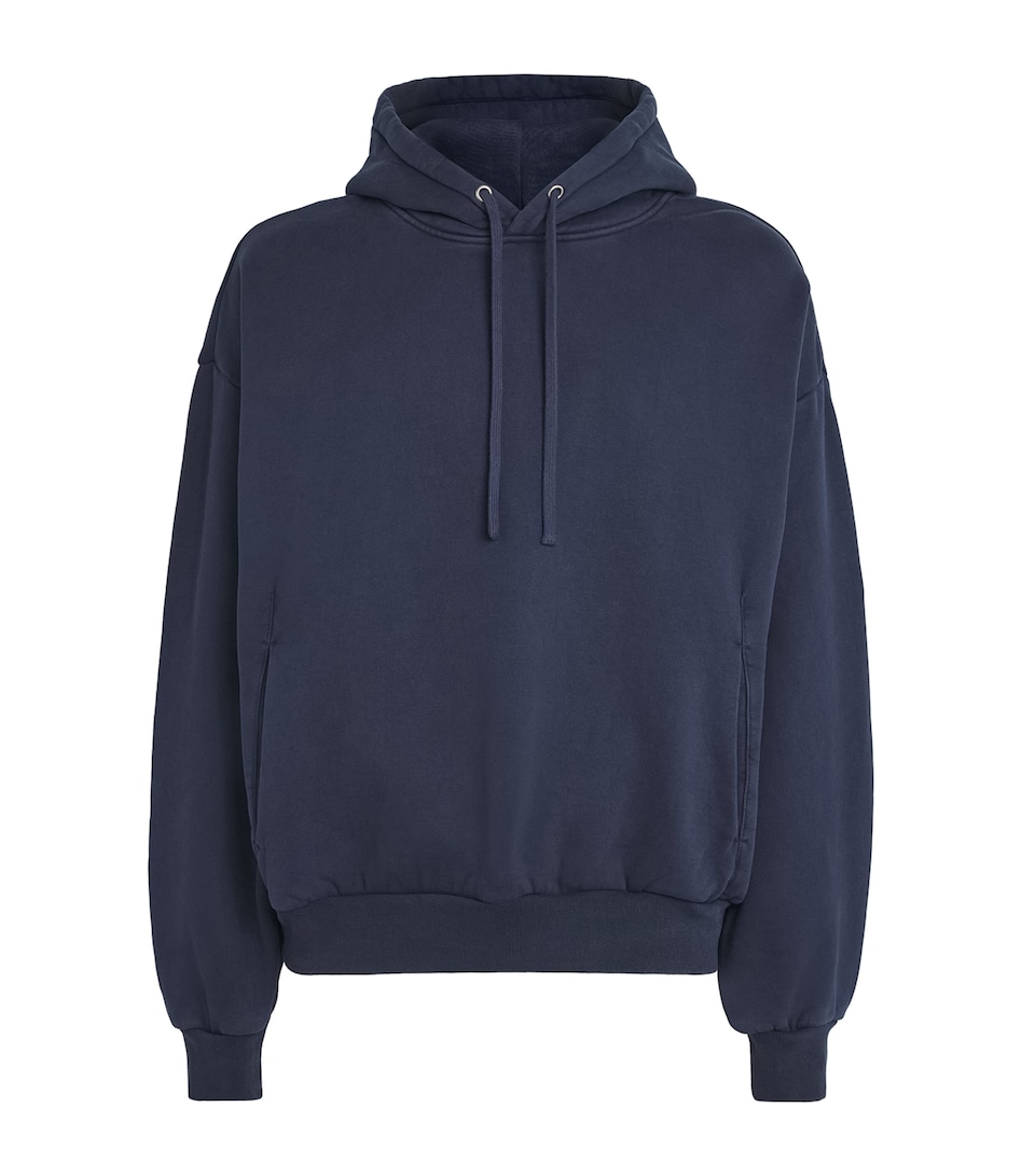 Cotton Fleece Relaxed Hoodie