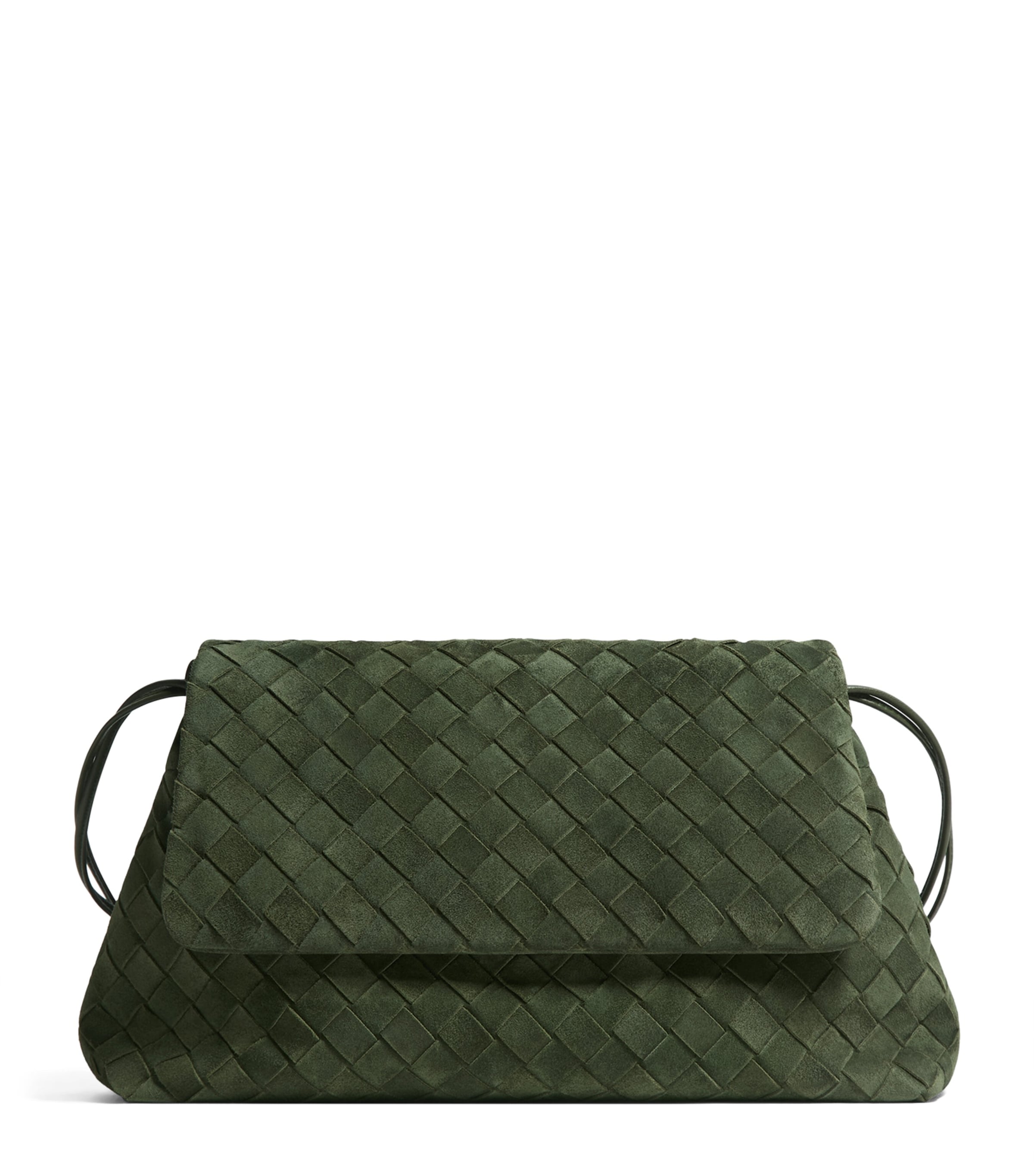 Bottega Veneta Suede Giorno Shoulder Bag