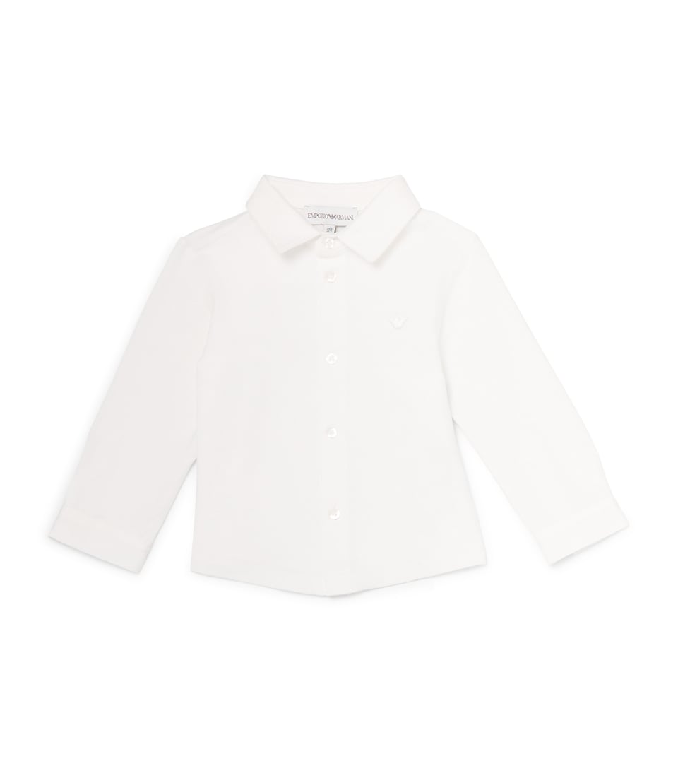Stretch-Cotton Button-Up Shirt (6-36 Months)