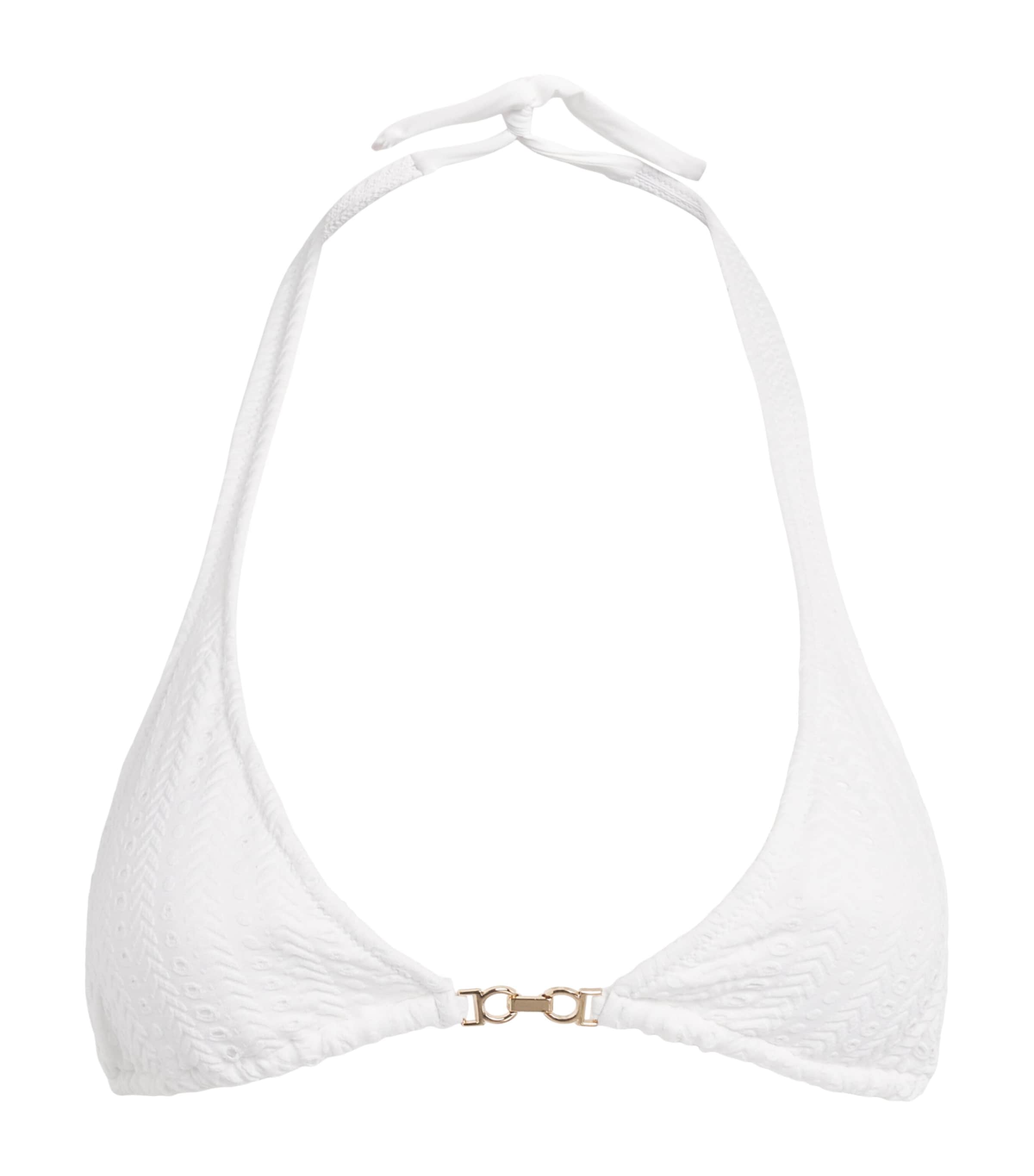 Melissa Odabash Womens Halterneck Miro Bikini Top Arrows