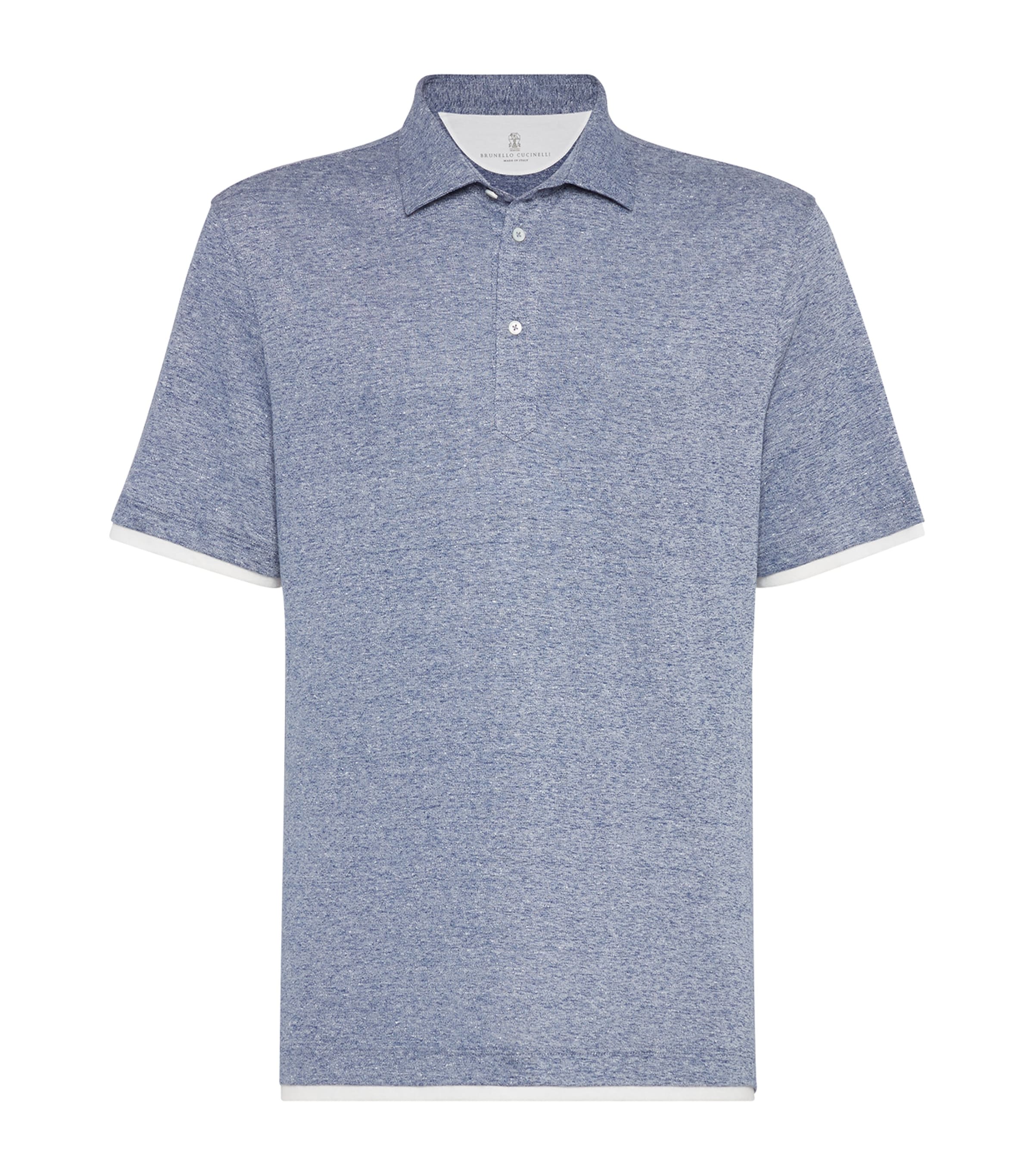 Tシャツ・カットソー BRUNELLO CUCINELLI Linen cotton polo shirt Brunello Cucinelli Cotton Polo Shirt | Harrods US