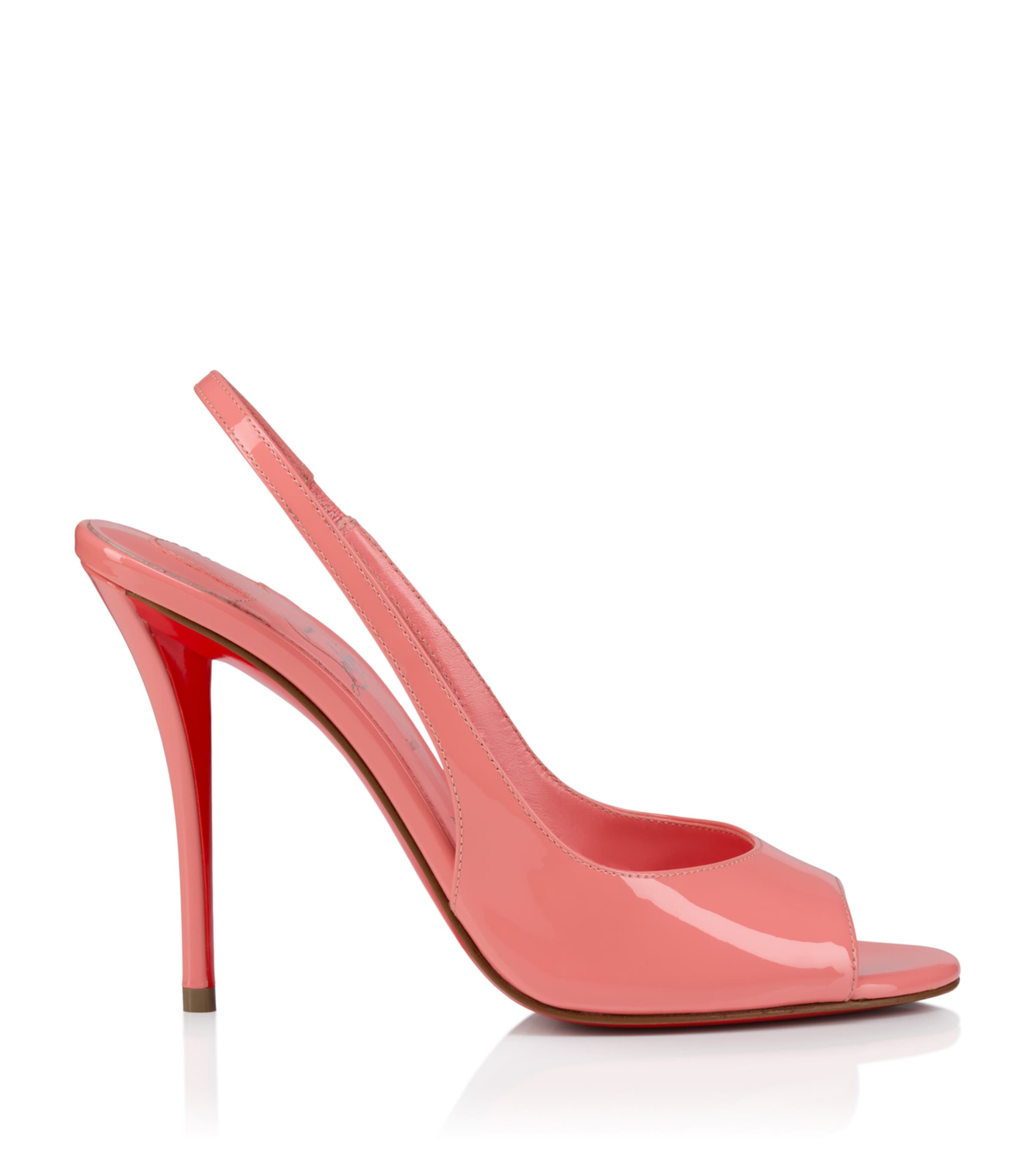 Christian Louboutin Sofia Z Patent Leather Slingback Sandals 100