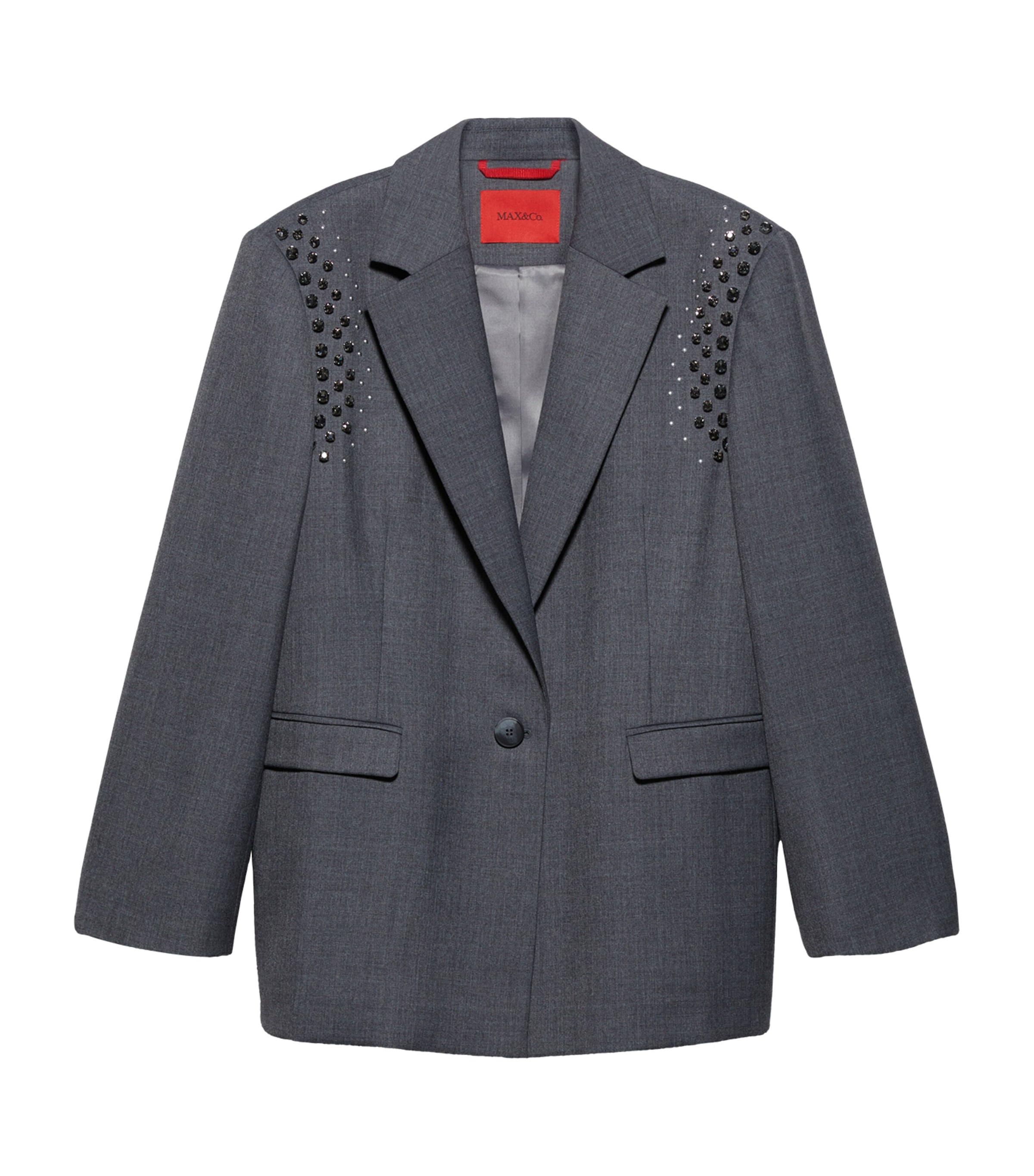 Oversized Embellished Blazer