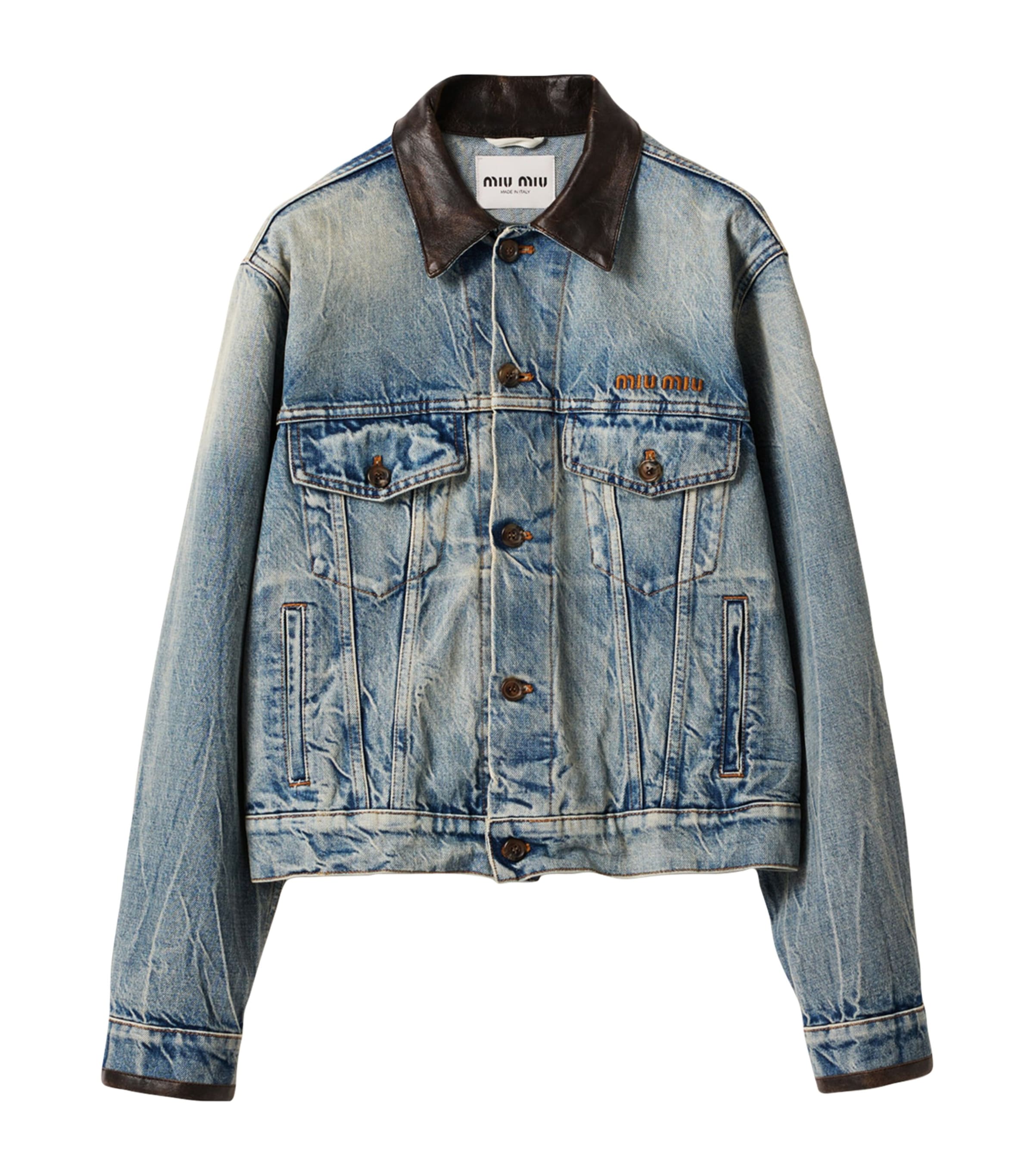 Denim Blouson Jacket