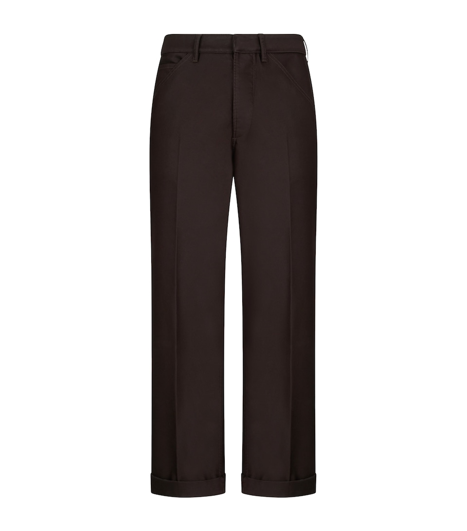TOM FORD Mens Cotton Carpenter Trousers Edb