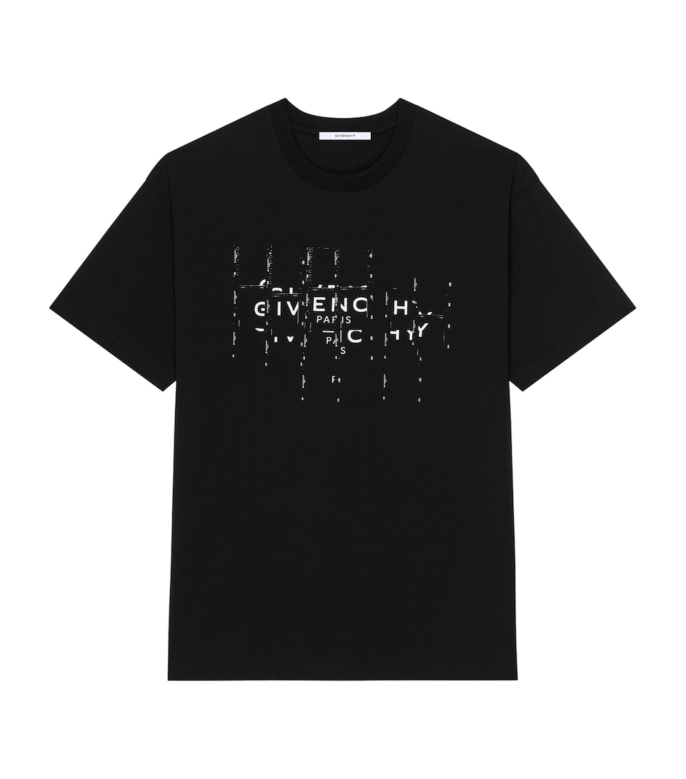 Givenchy Mens Cotton Logo T-Shirt